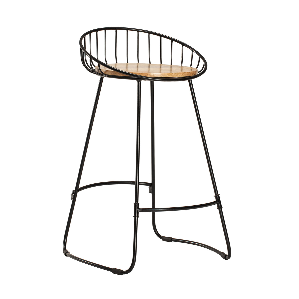 Tegan Counter Stool - Natural Top