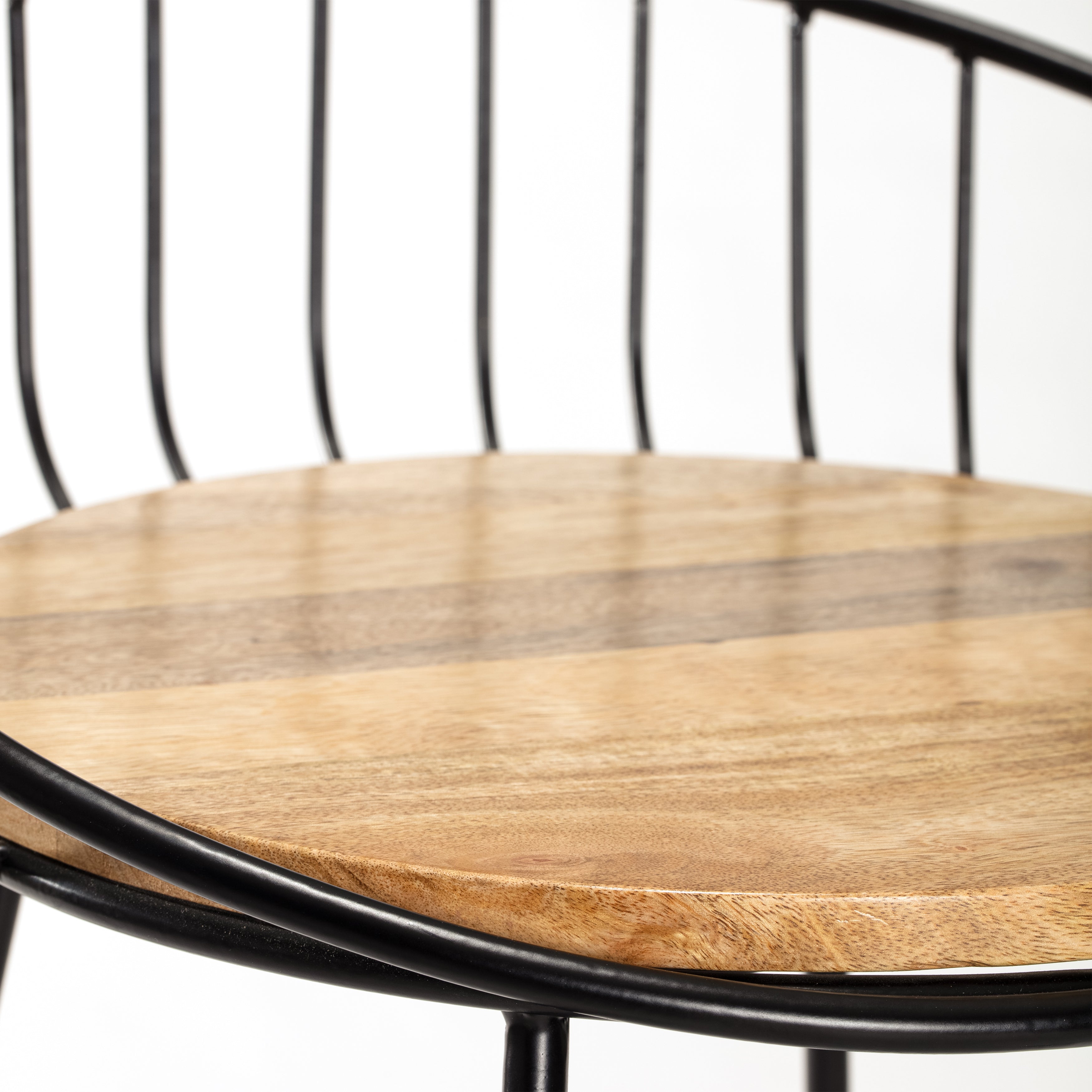 Tegan Counter Stool - Natural Top