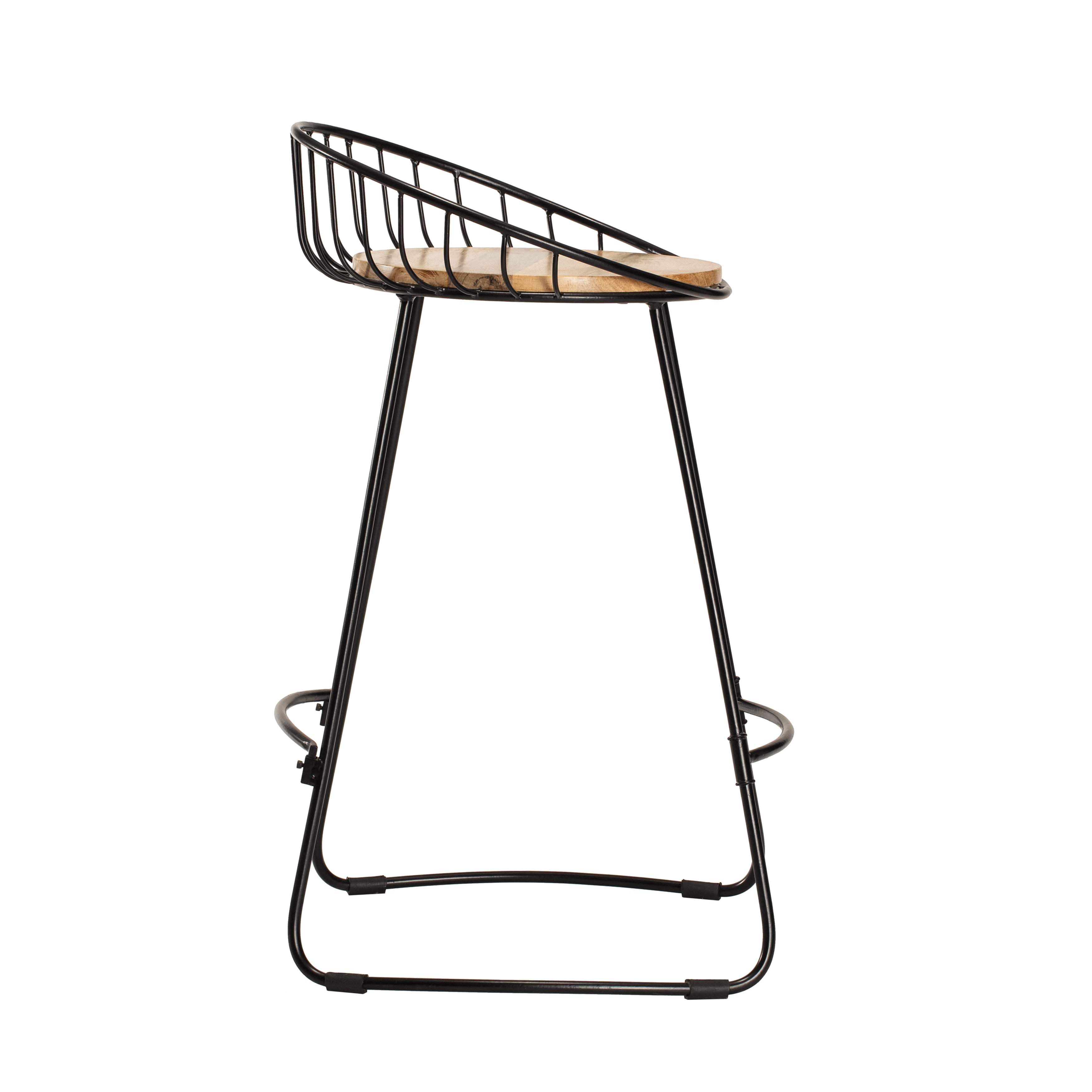 Tegan Counter Stool - Natural Top