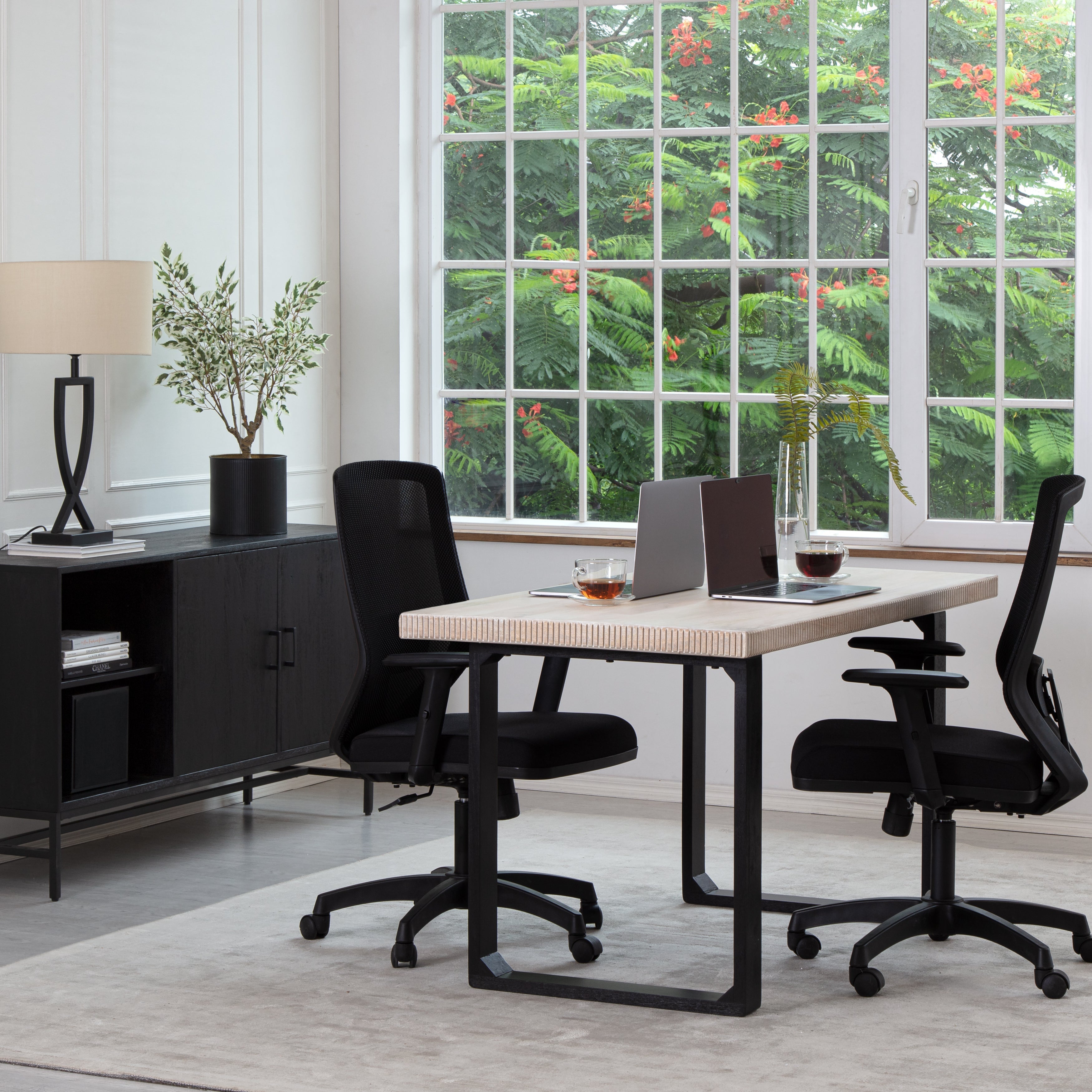 Ancona Desk - Whitewash