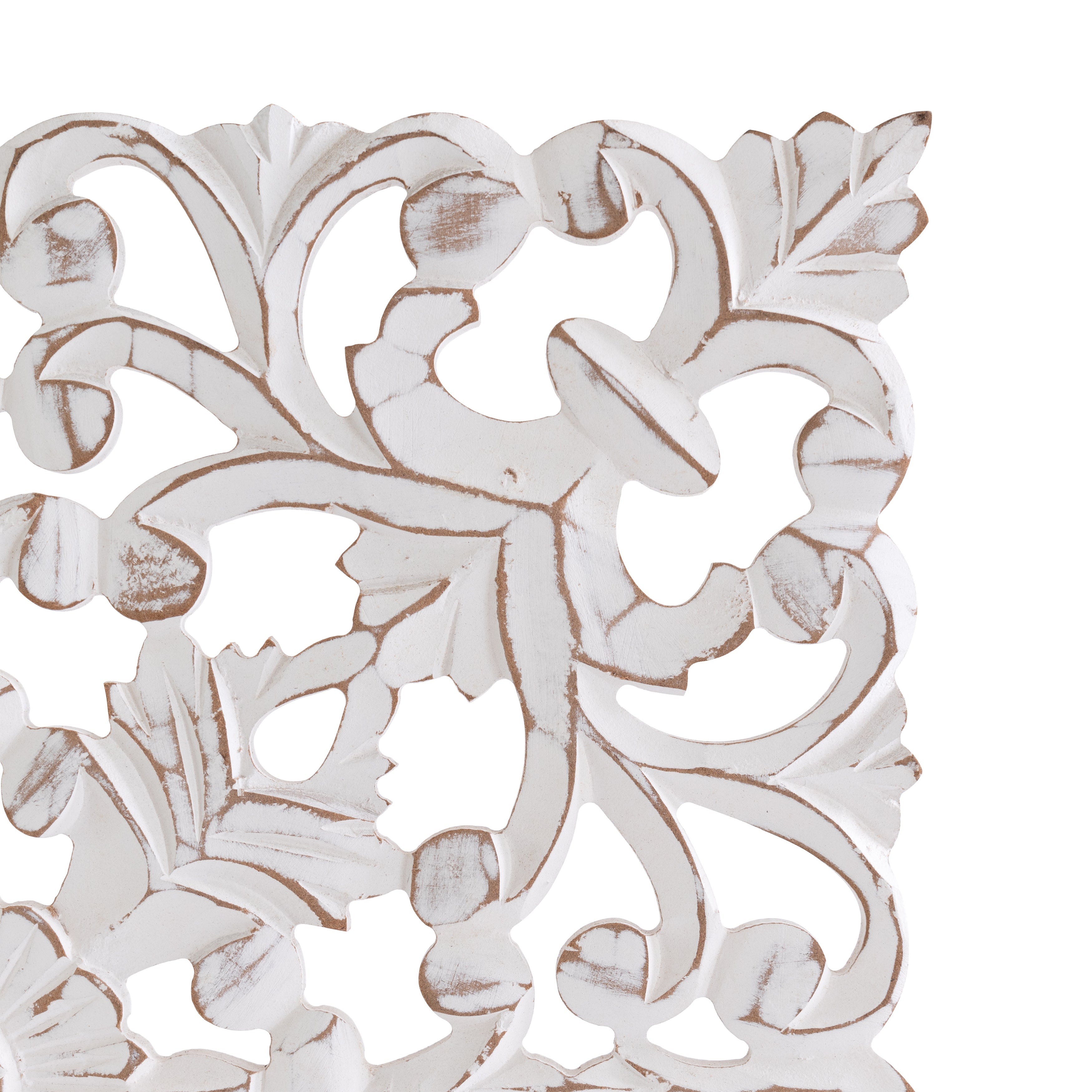Bianci White Wall Medallion - Set of 2