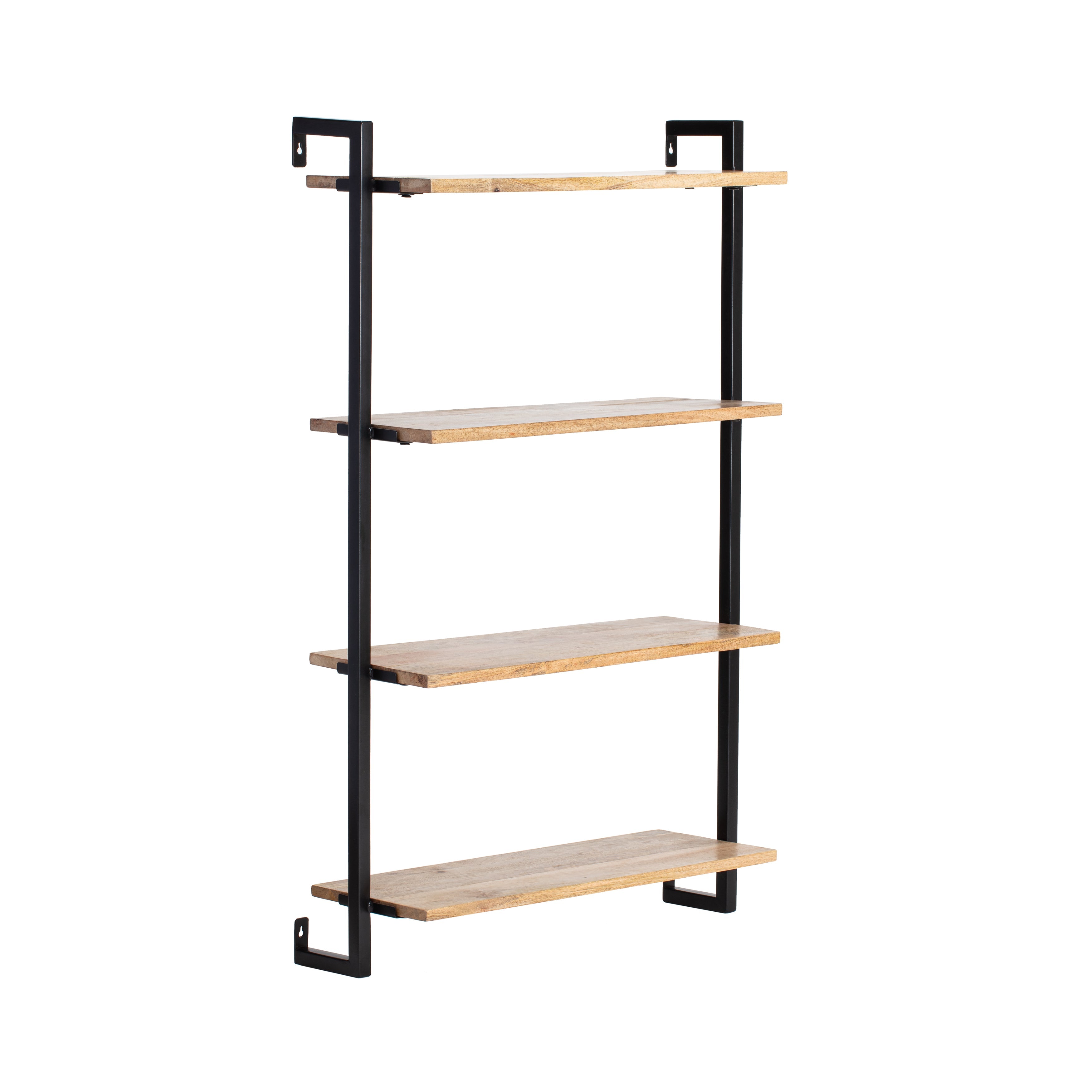 Phantom Wall Mounted Shelf - Natural & Black