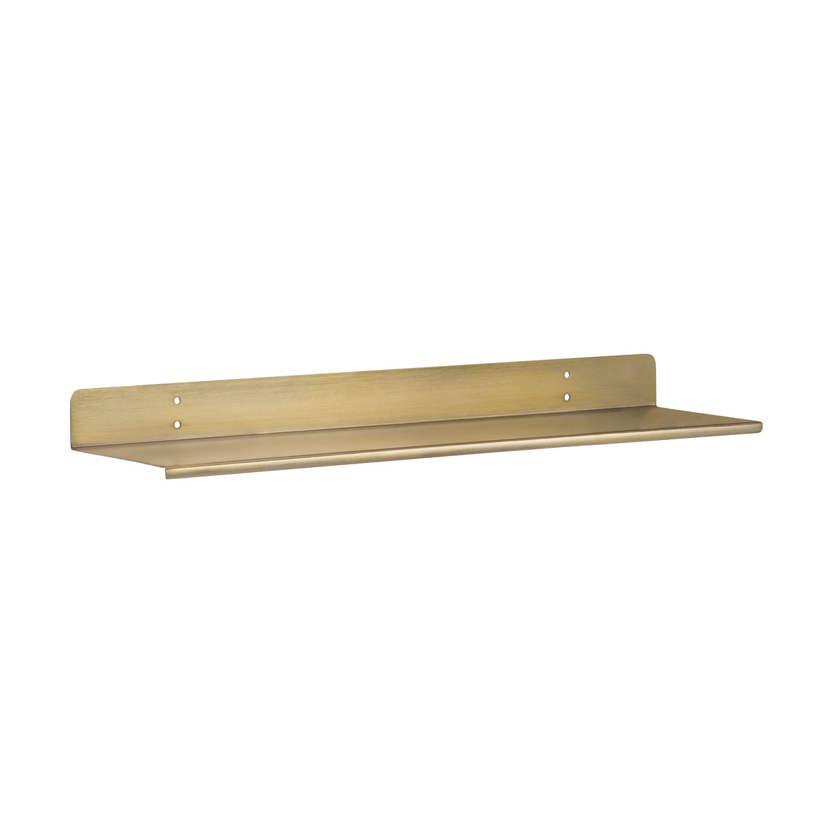Billy Metal Wall Mounted Gold Shelves - Small