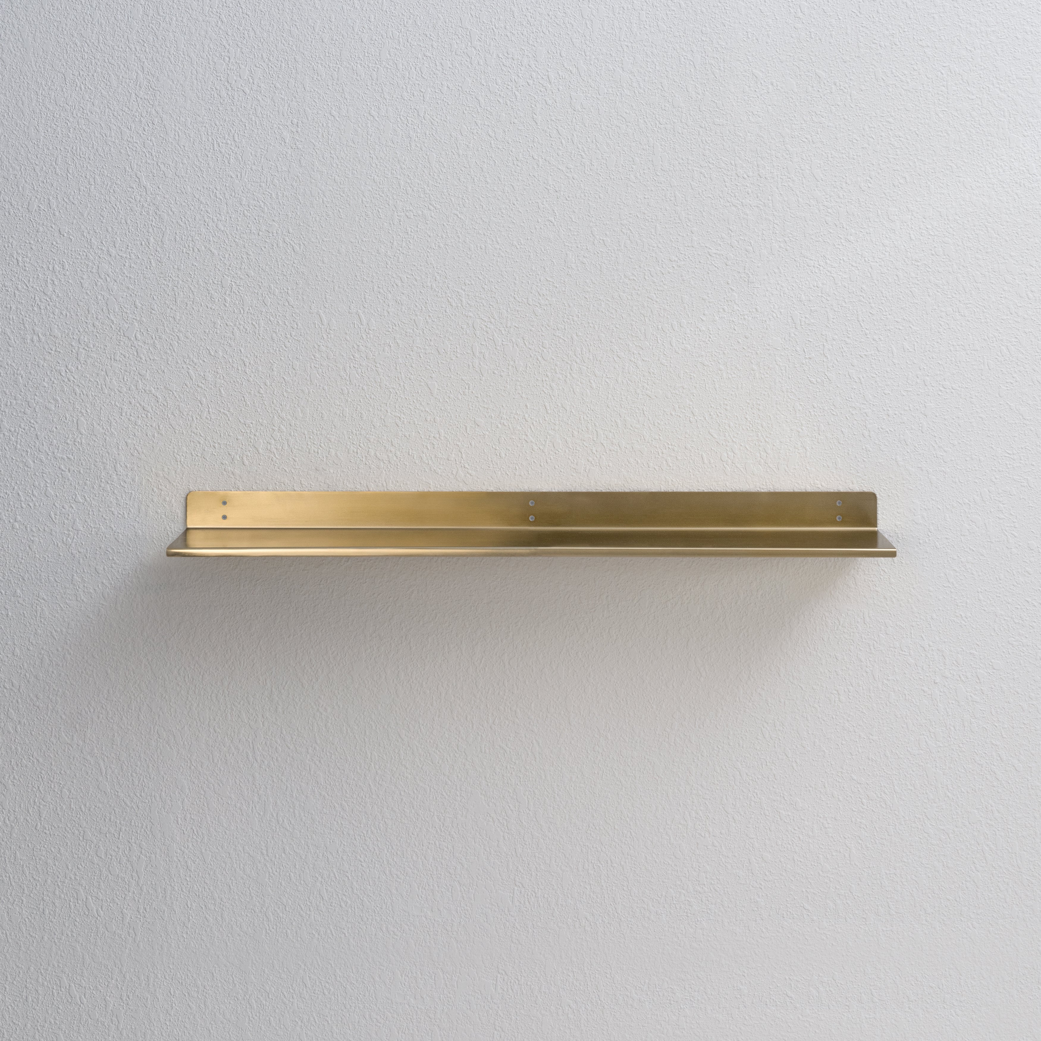 Billy Metal Wall Mounted Gold Shelves - Large