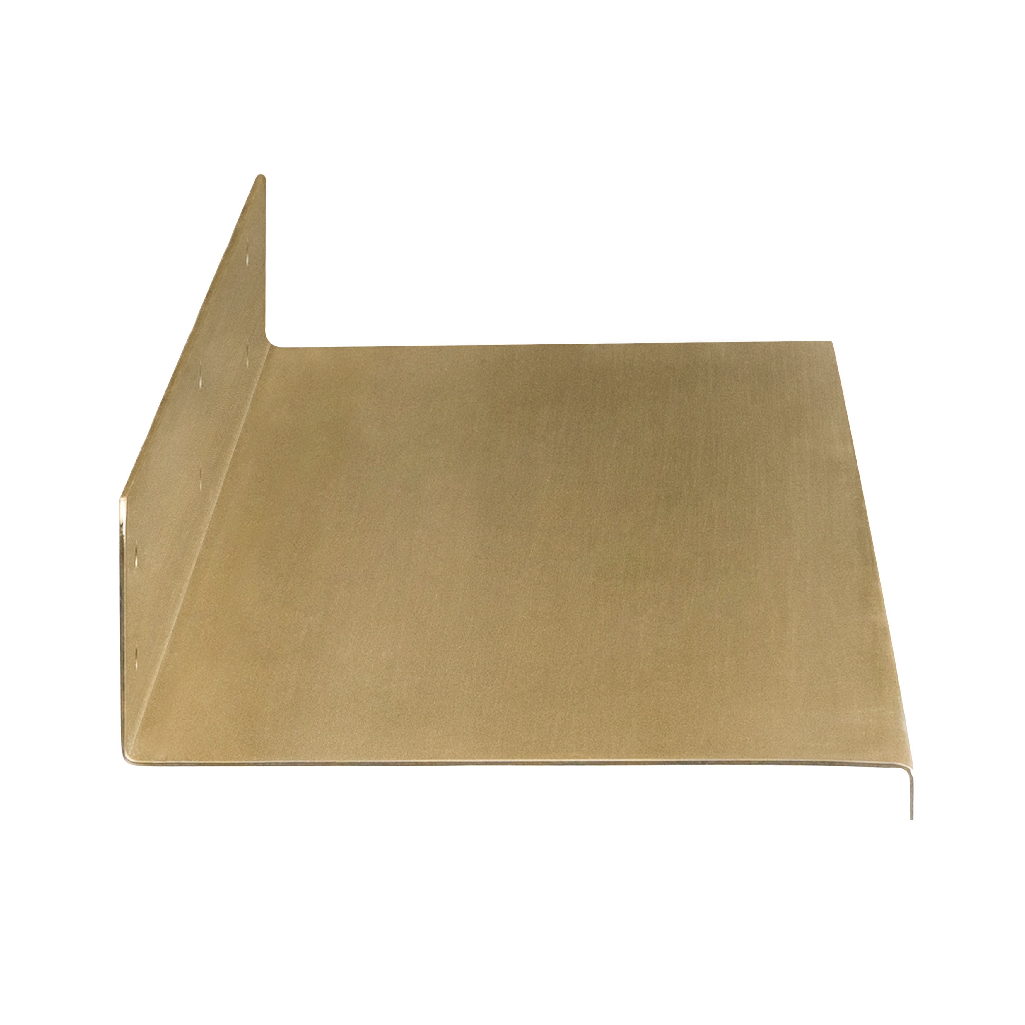 Billy Metal Wall Mounted Gold Shelves - Large