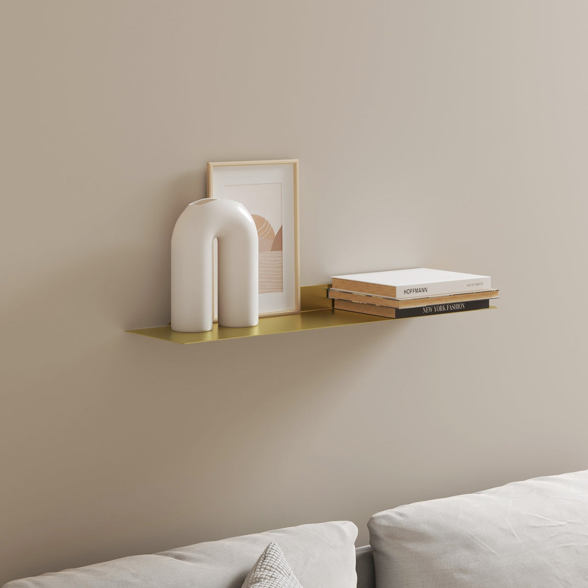 Sammy Metal Gold Shelf - Small