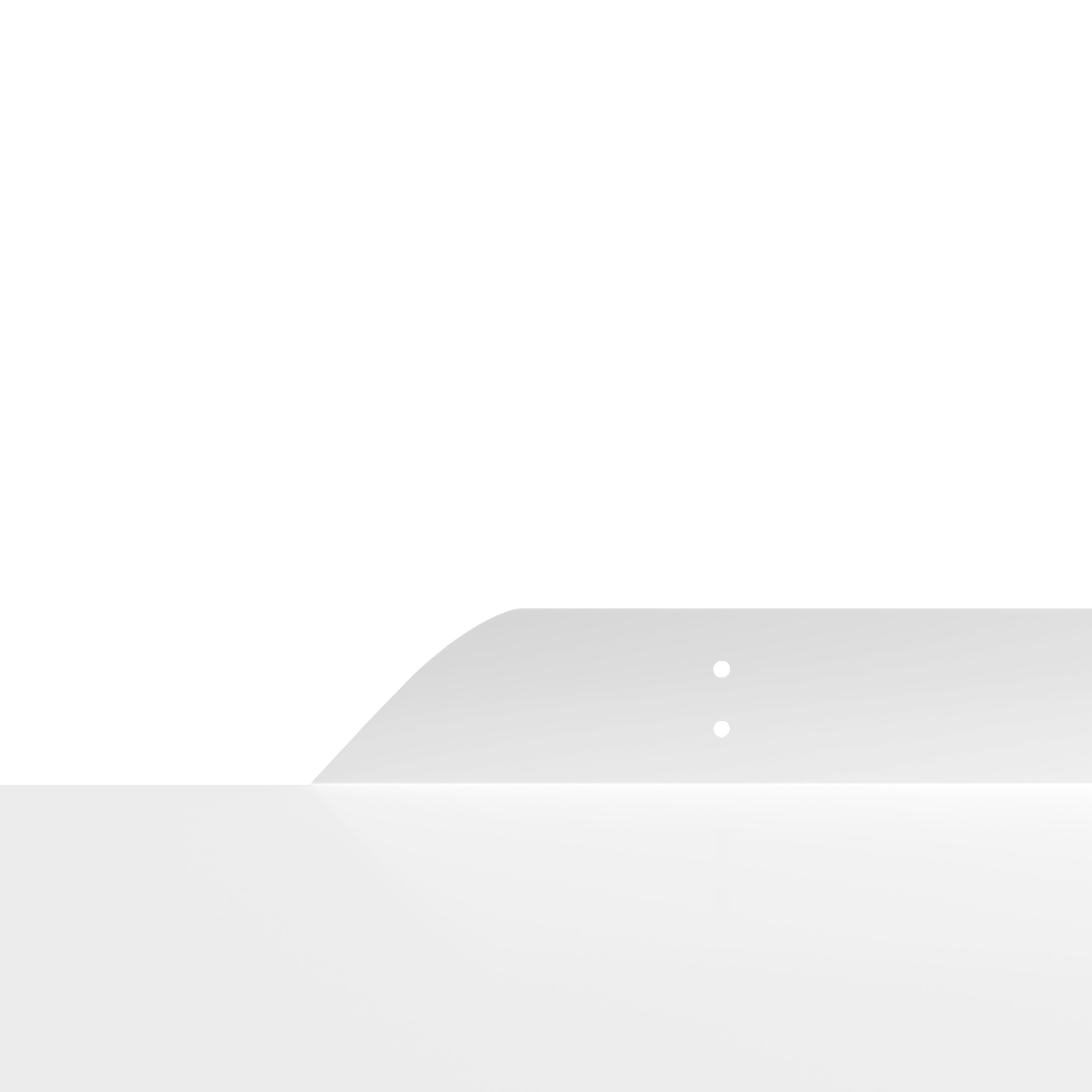 Sammy Metal White Shelf - Large
