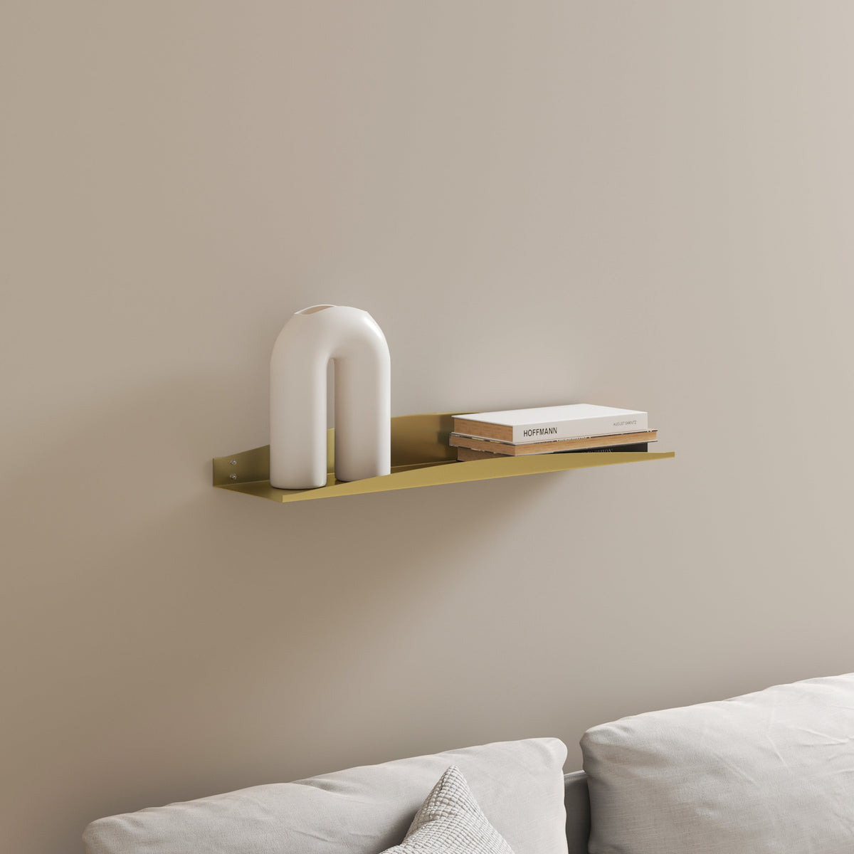 Harry Metal Gold Shelf - Small