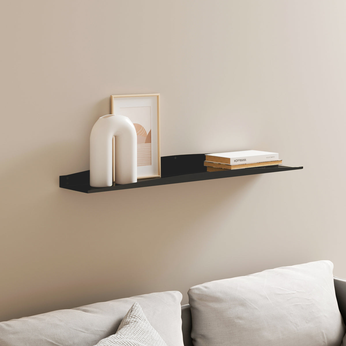 Harry Metal Black Shelf - Large