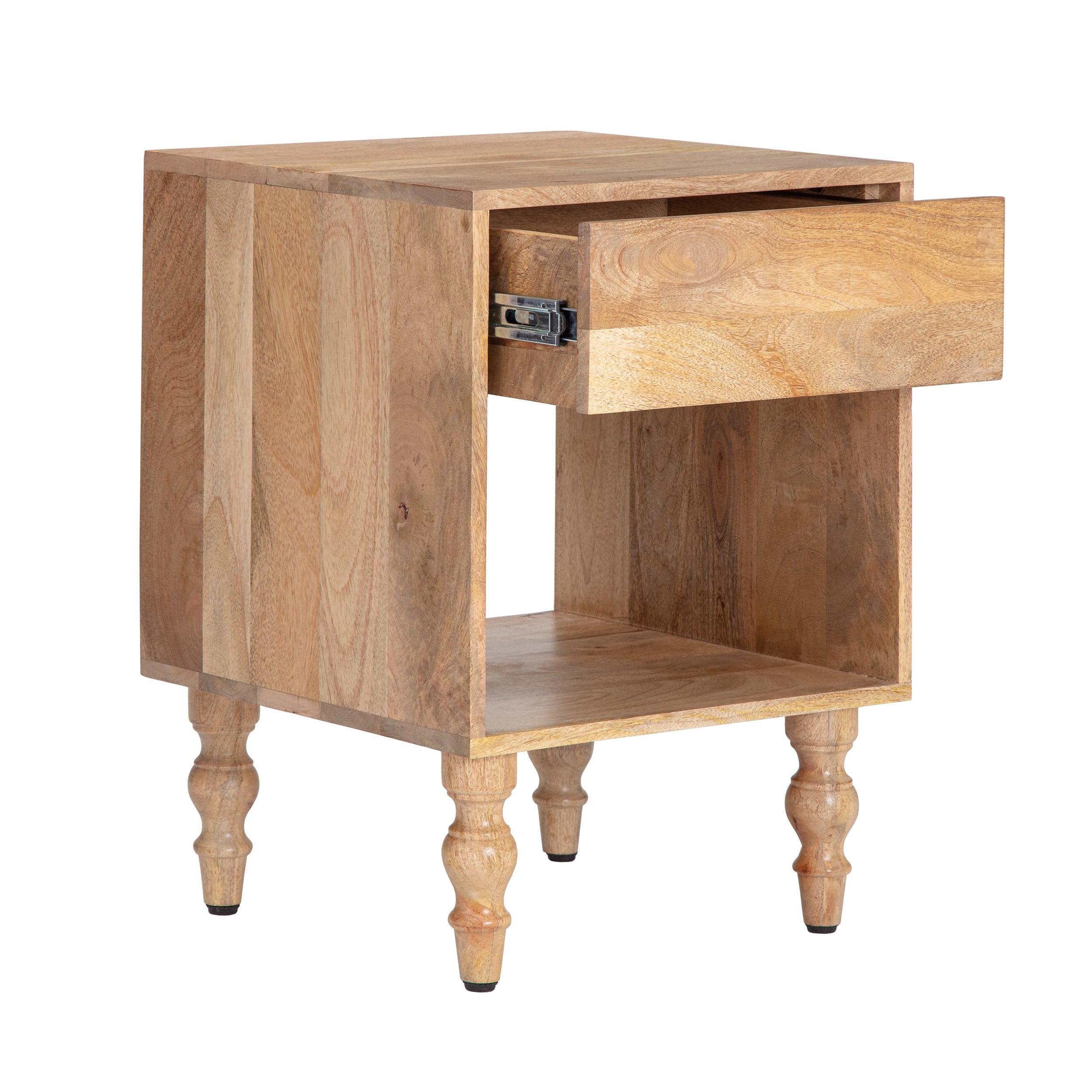 Rhonda Nightstand with Drawer - Natural