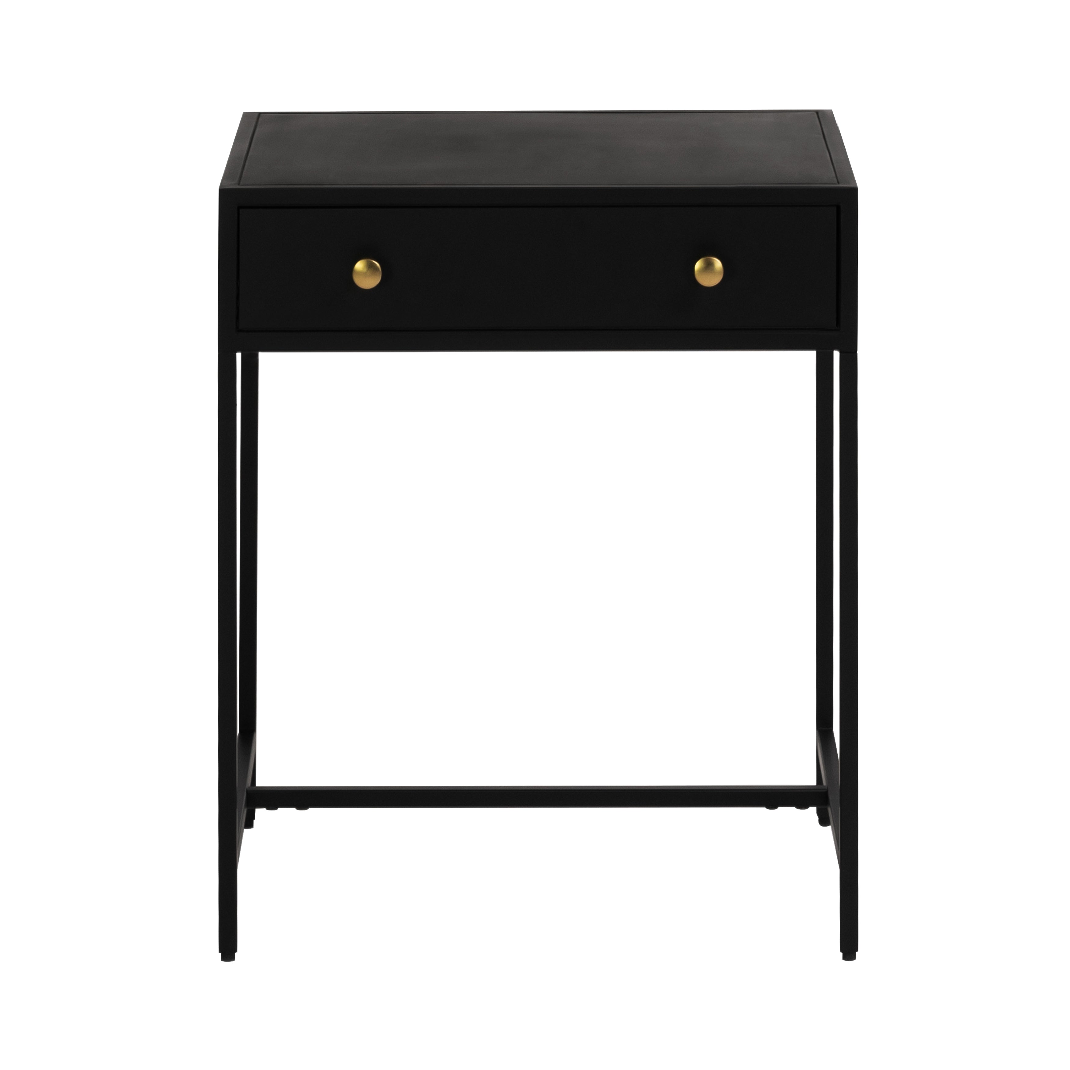 Brockwell Metal Black Nightstand