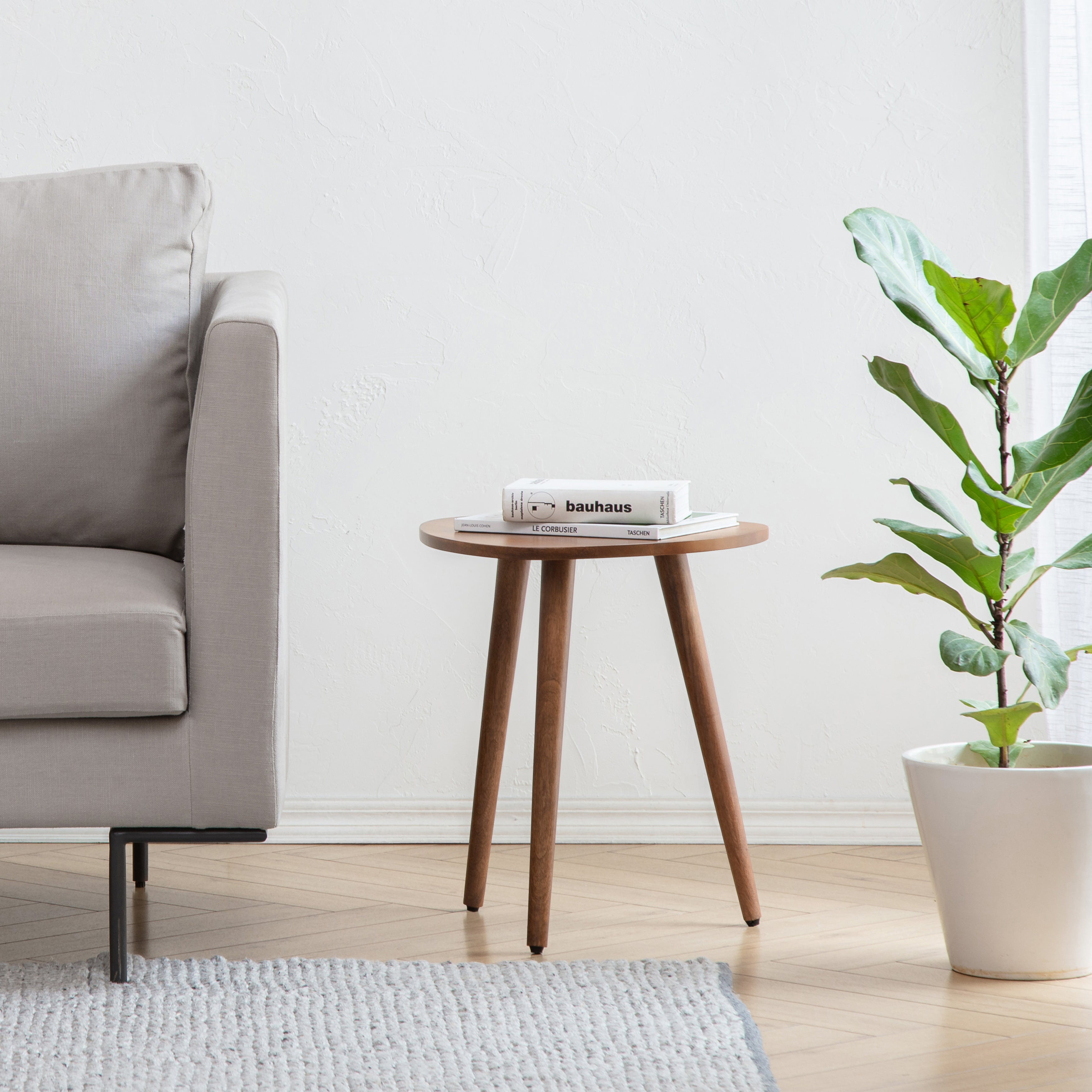 Tora Side Table - Walnut