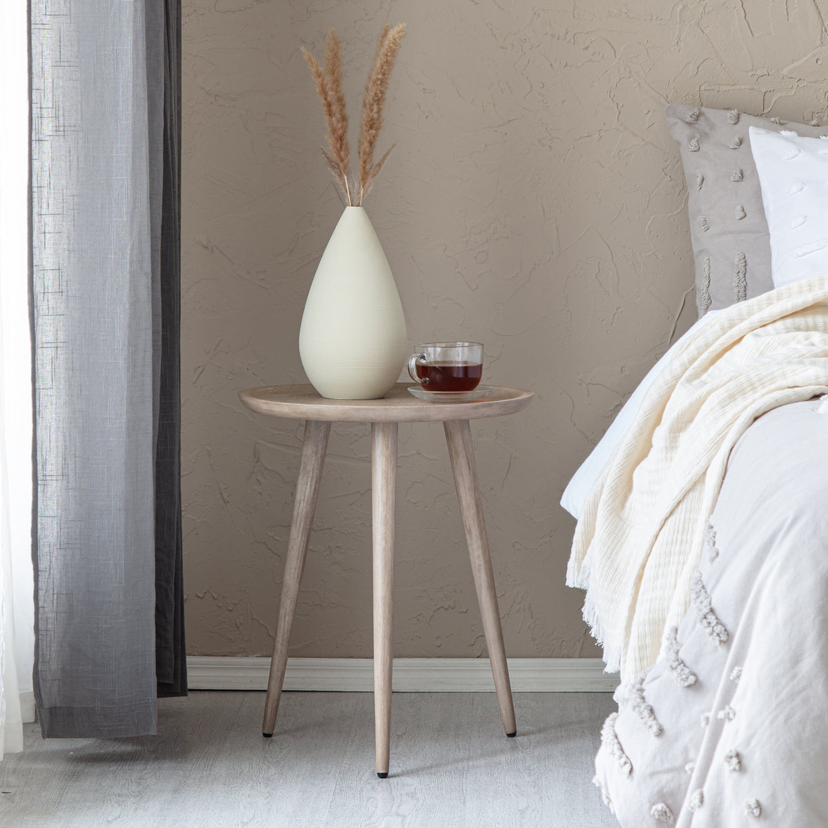 Electra Side Table - Greige