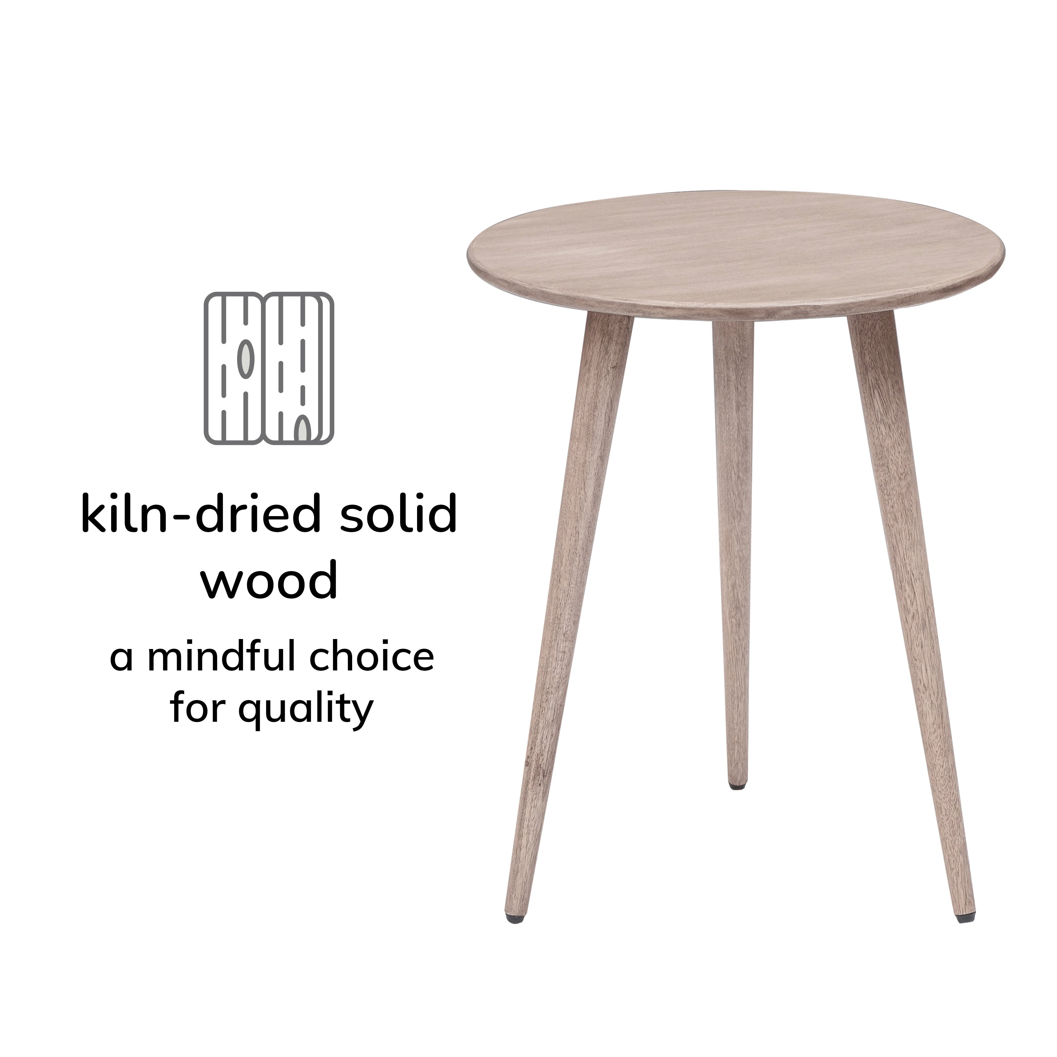 Judy Side Table - Greige