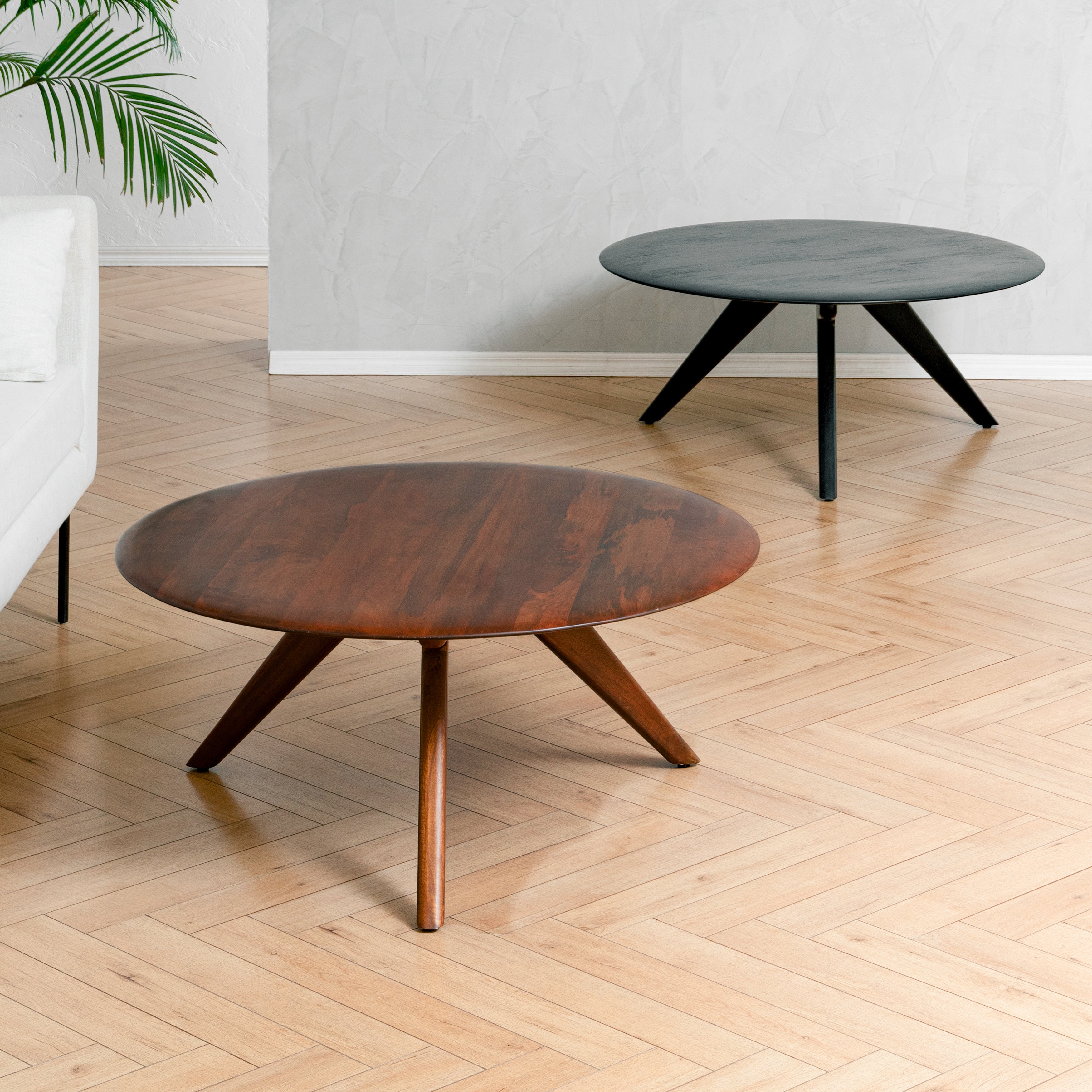 Marcel Solid Wood Coffee Table - Walnut