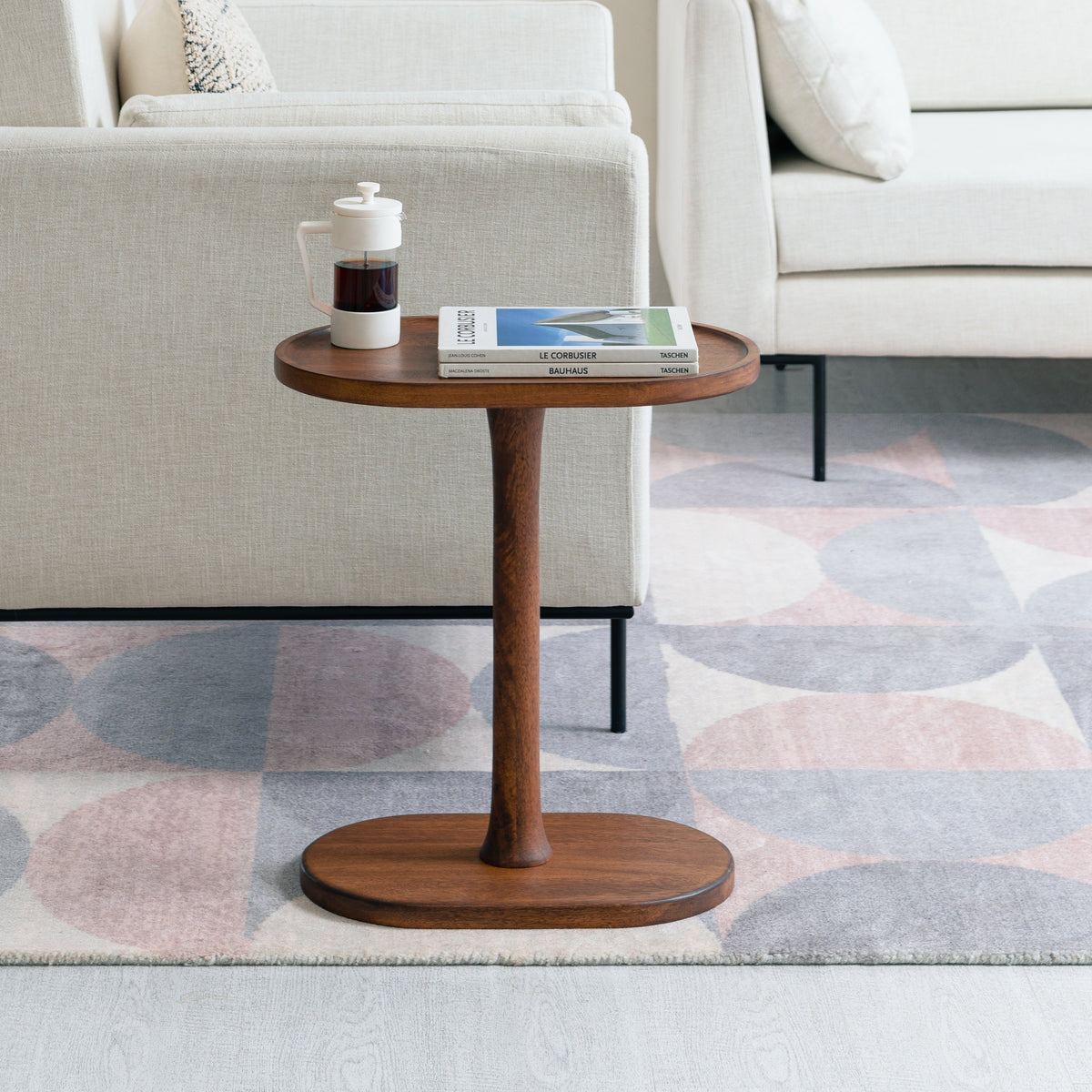 Campbell Side Table - Walnut