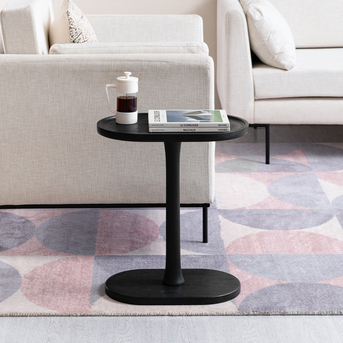 Campbell Side Table - Black