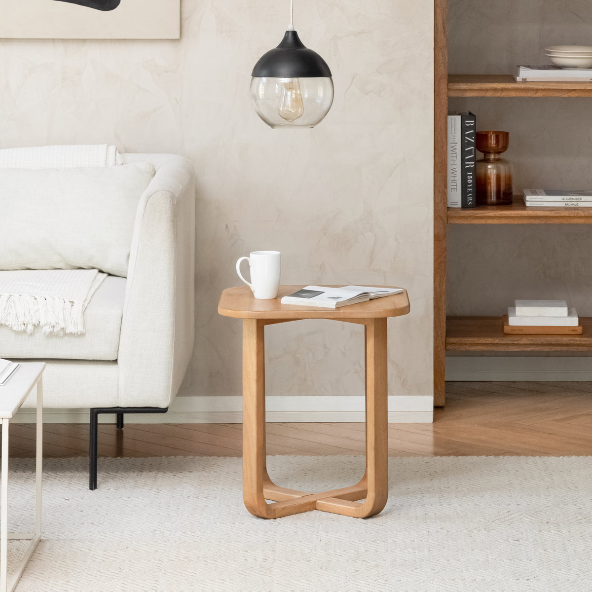 Duchie Side Table - Blonde Natural