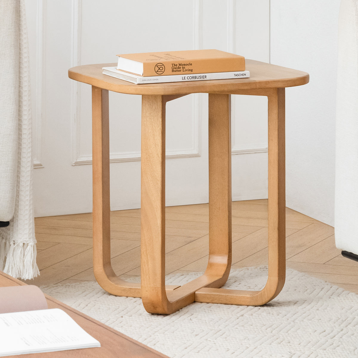 Duchie Side Table - Blonde Natural