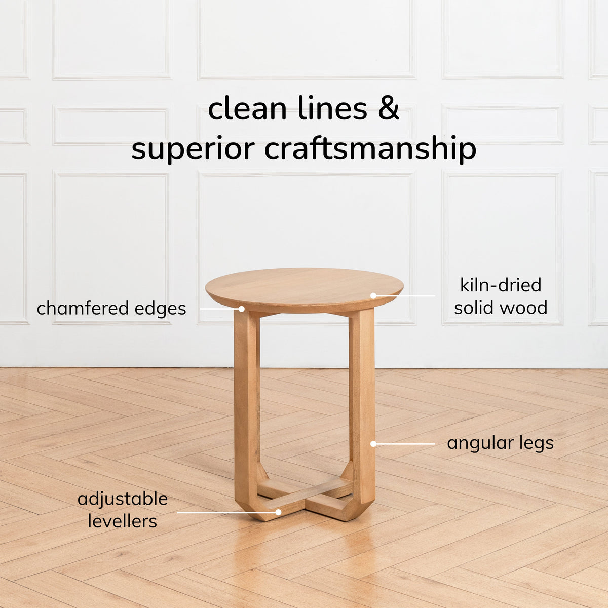 Forbes Side Table - Blonde Natural
