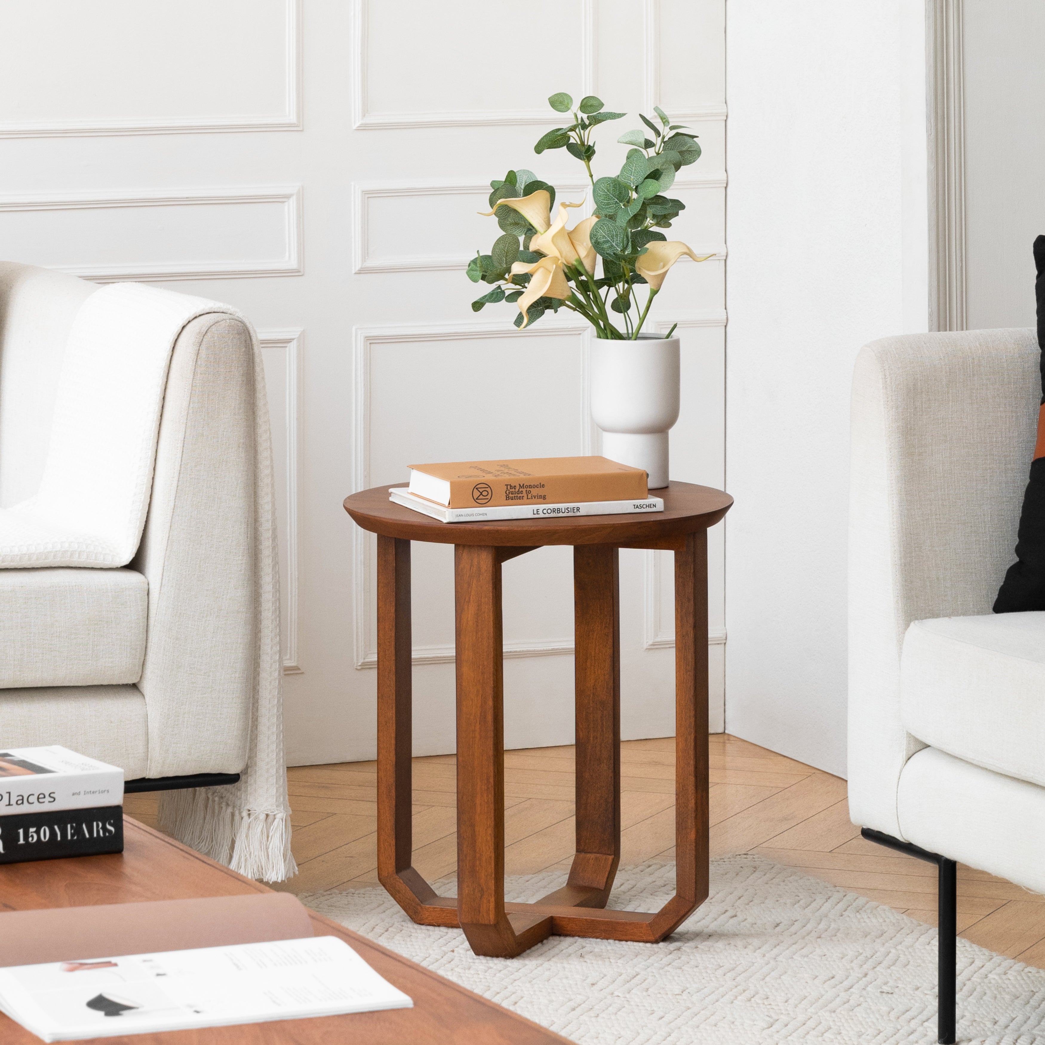 Forbes Side Table - Walnut