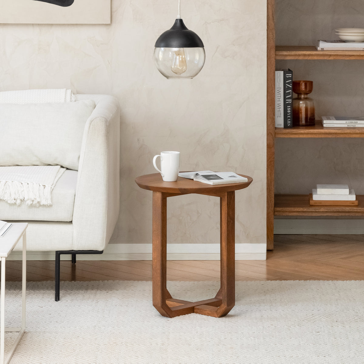 Forbes Side Table - Walnut
