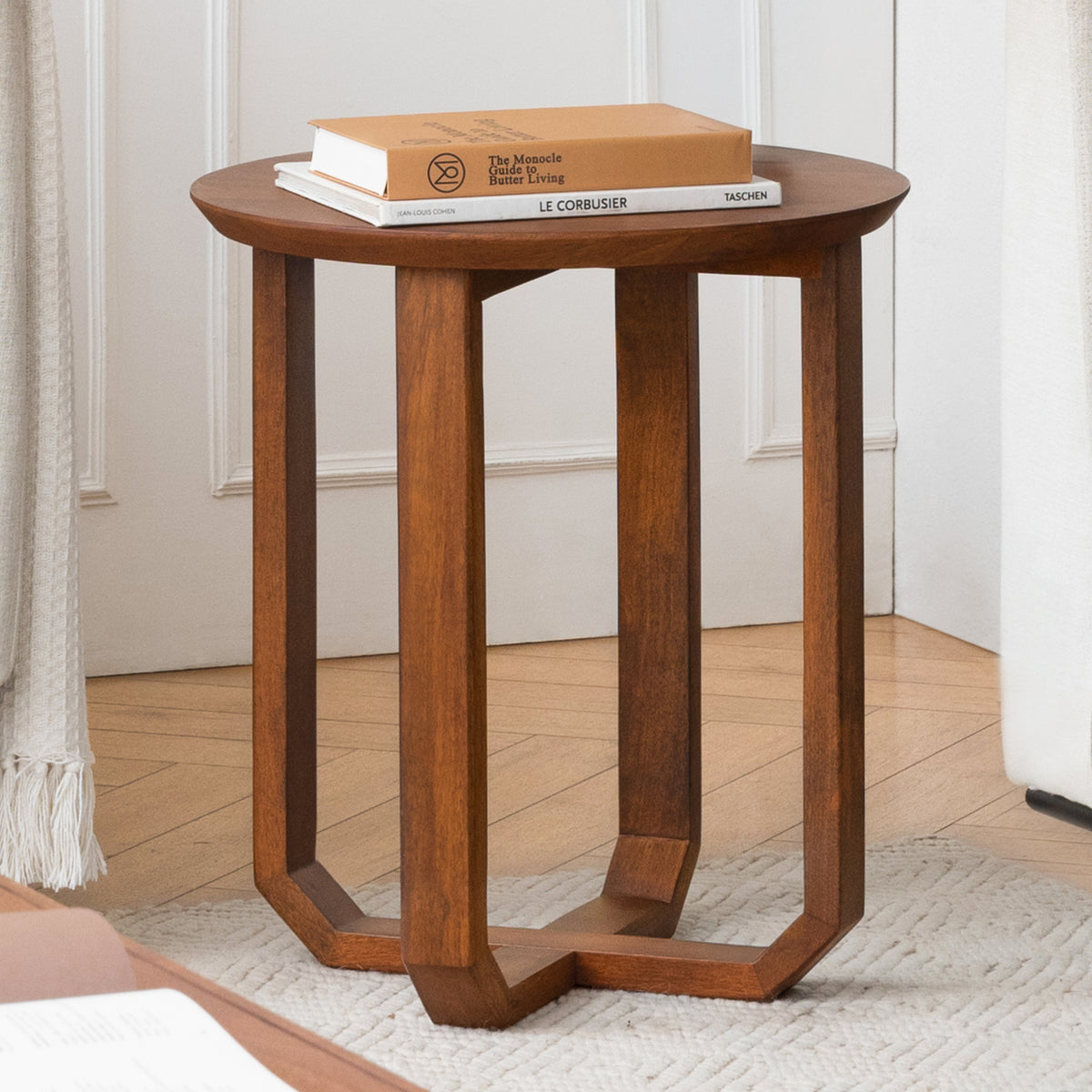 Forbes Side Table - Walnut