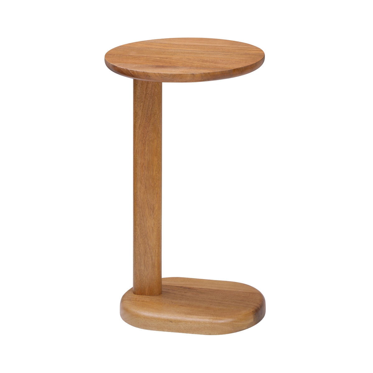 Nora Solid Wood Side Table - Mid Tone Honey