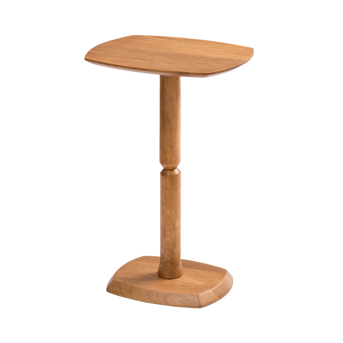 Firma Solid Wood Side Table - Mid Tone Honey