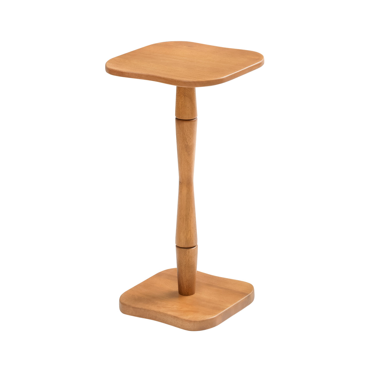 Jasmine Solid Wood Side Table - Mid Tone Honey