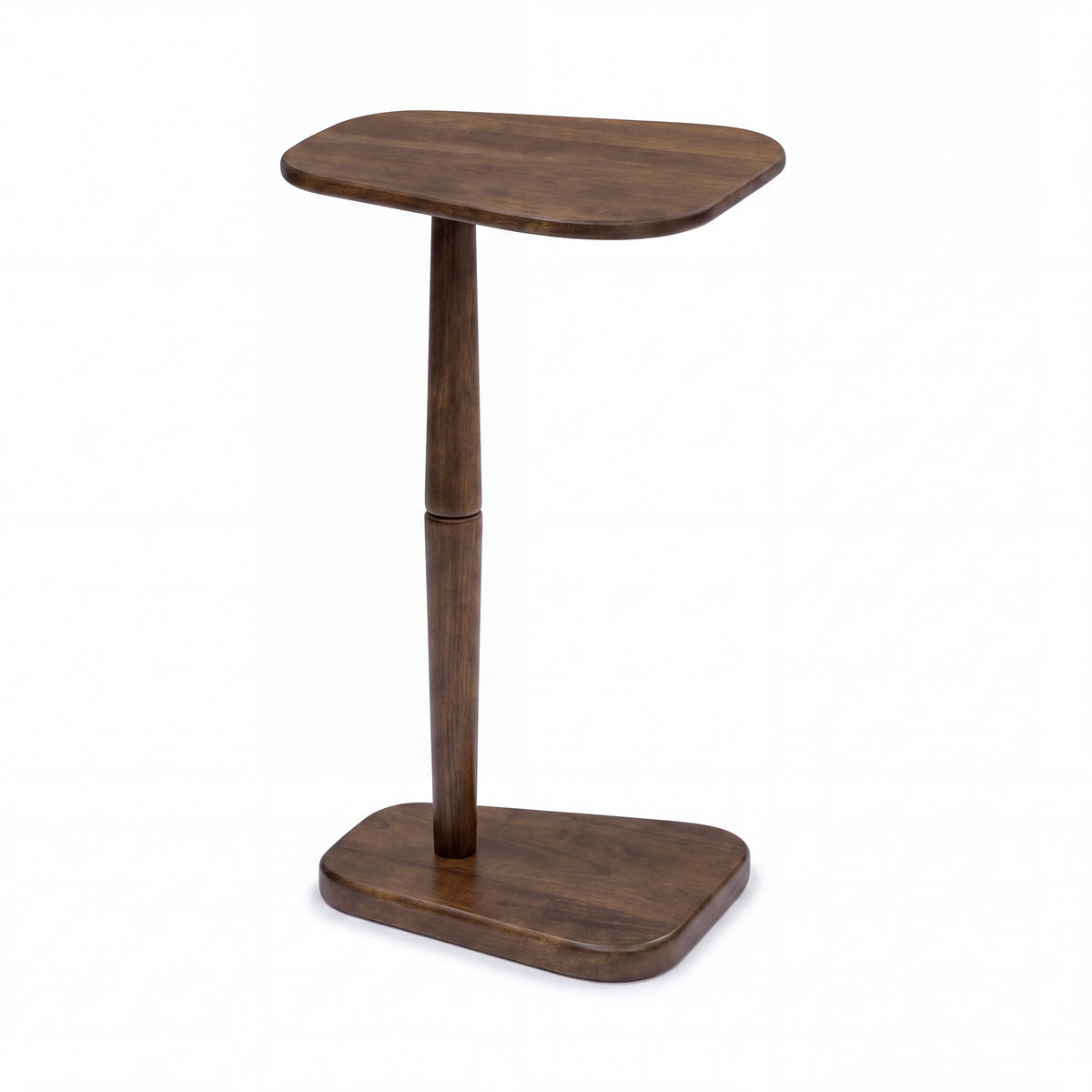 Alina Solid Wood Side Table - Hazel Brown