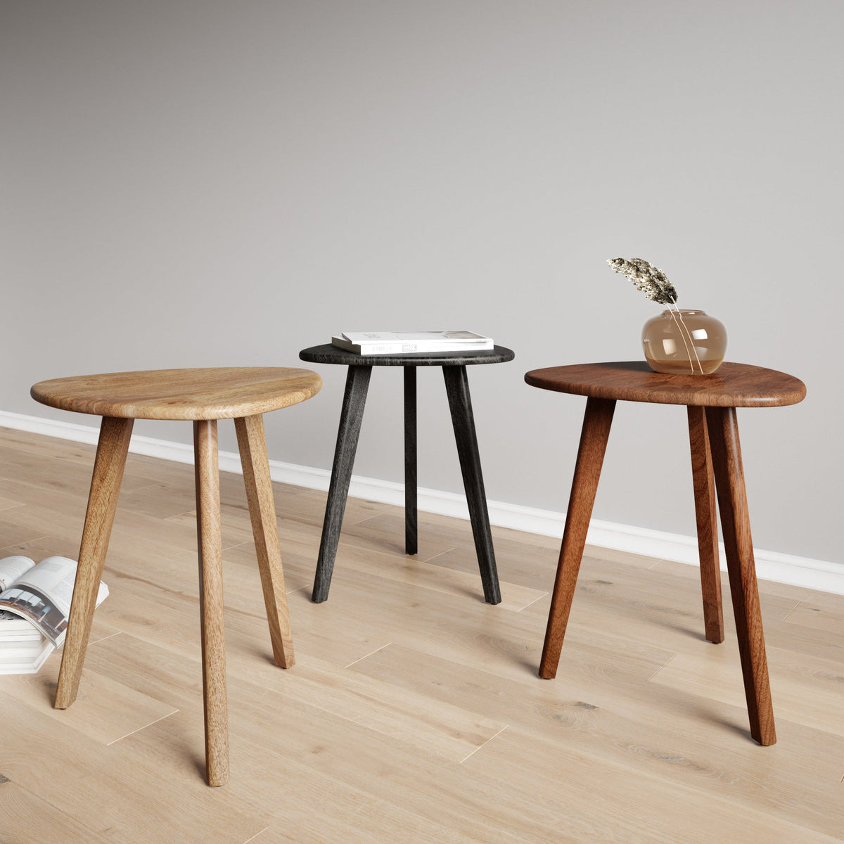 Armstrong Side Table Small - Walnut