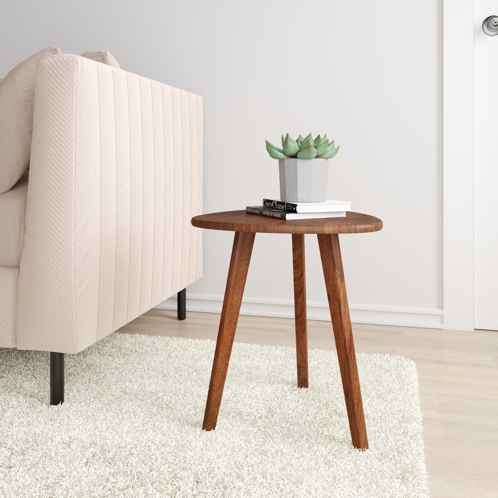 Armstrong Side Table Small - Walnut