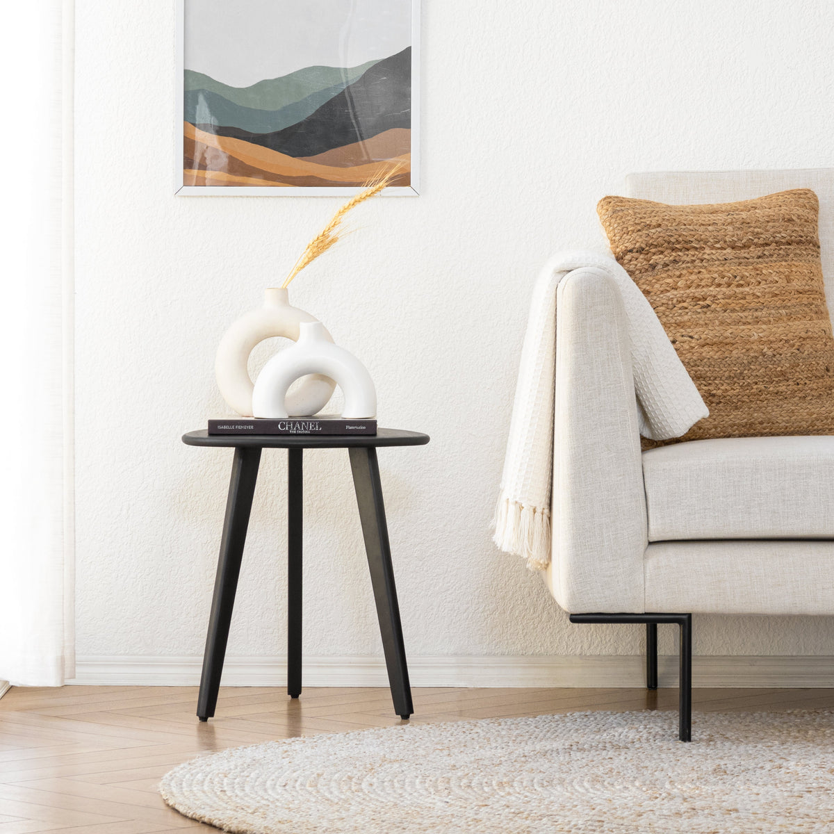 Armstrong Side Table Small - Black