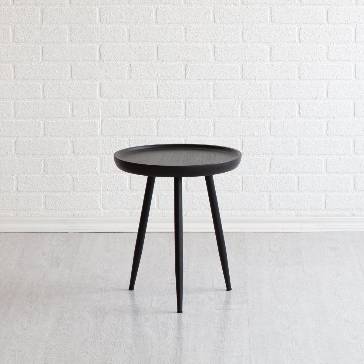 Chervey Tri Pin Side Table Small - Black