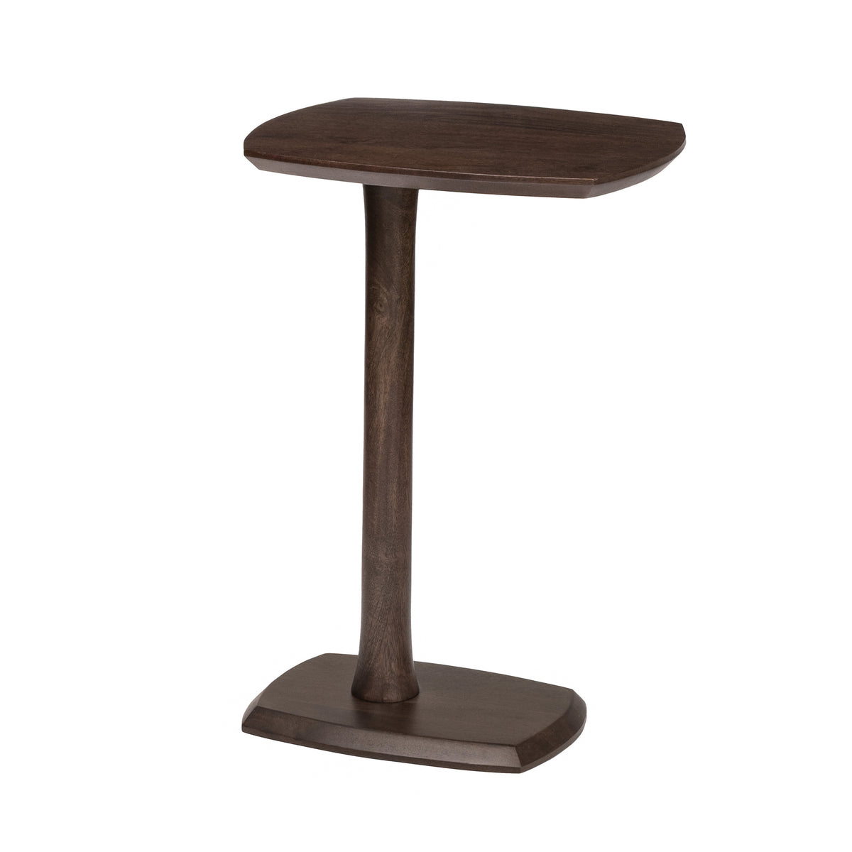 Ellis Solid Wood Side Table - Espresso