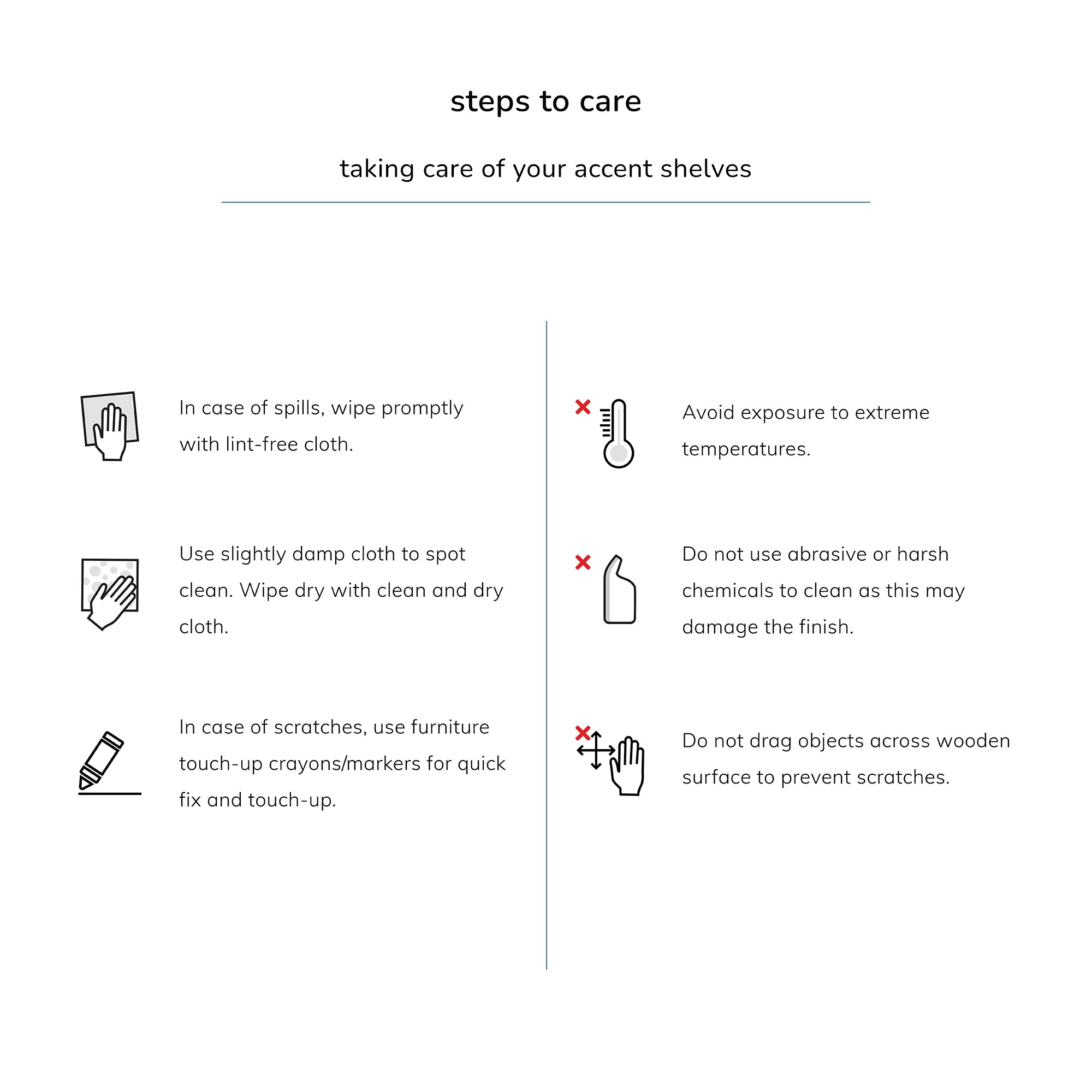 Haverstock Set Of 5 Wall Mounted Shelves - Gold