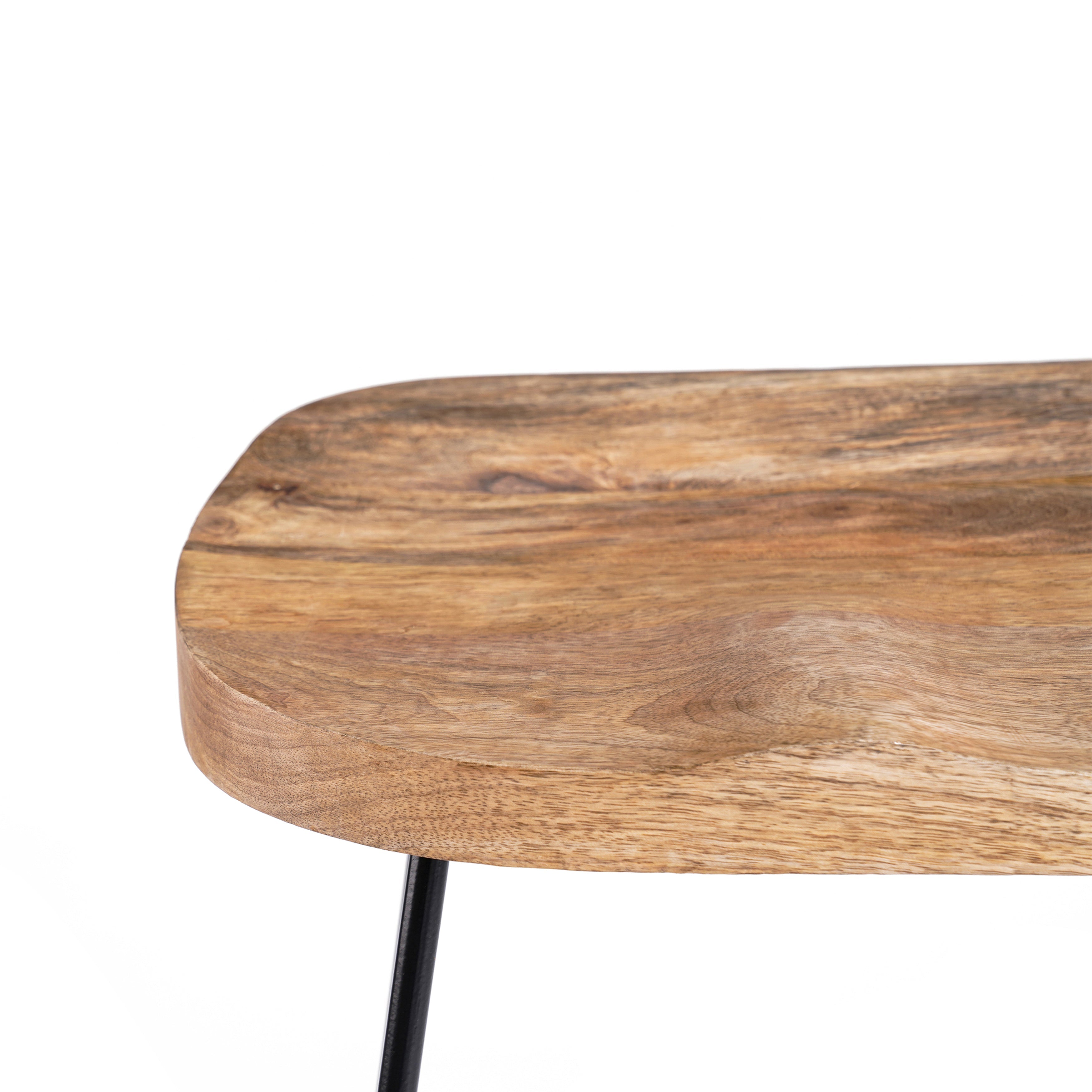 Rombass Bar Stool - Natural Top