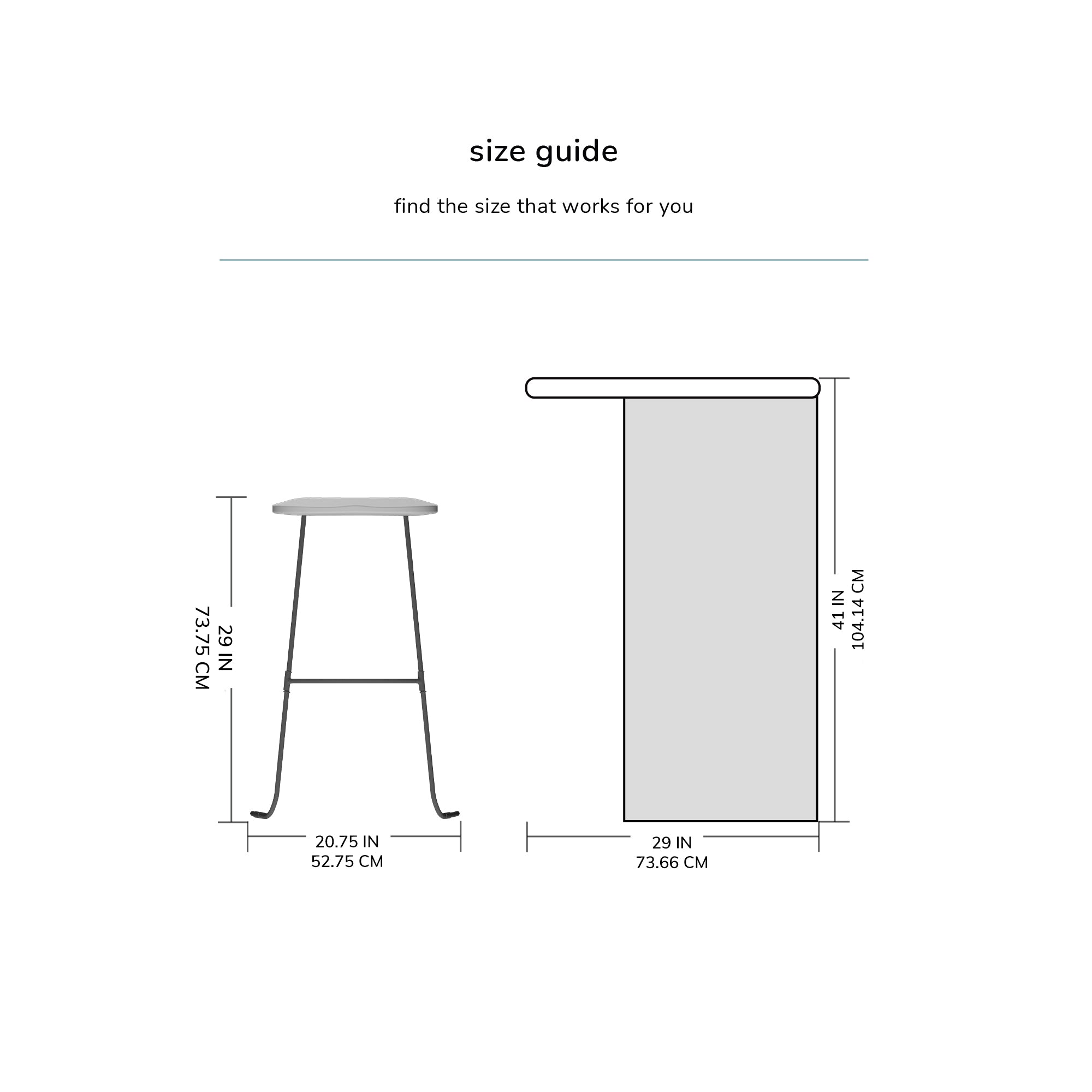 Ember Solid Wood Bar Stool - Natural