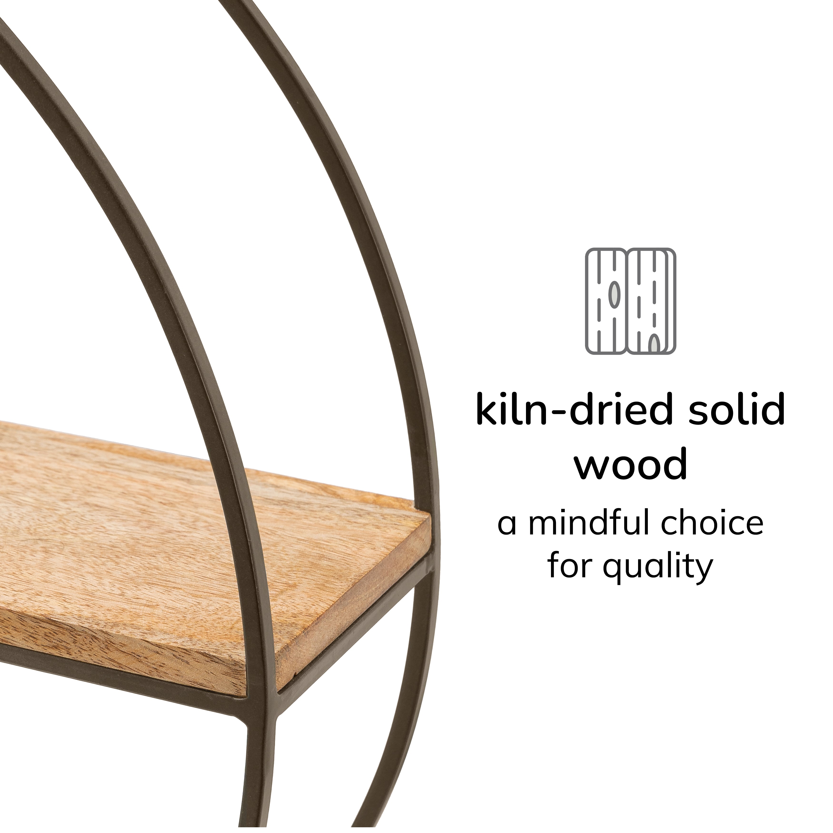 Marly Wall Shelf - Bronze