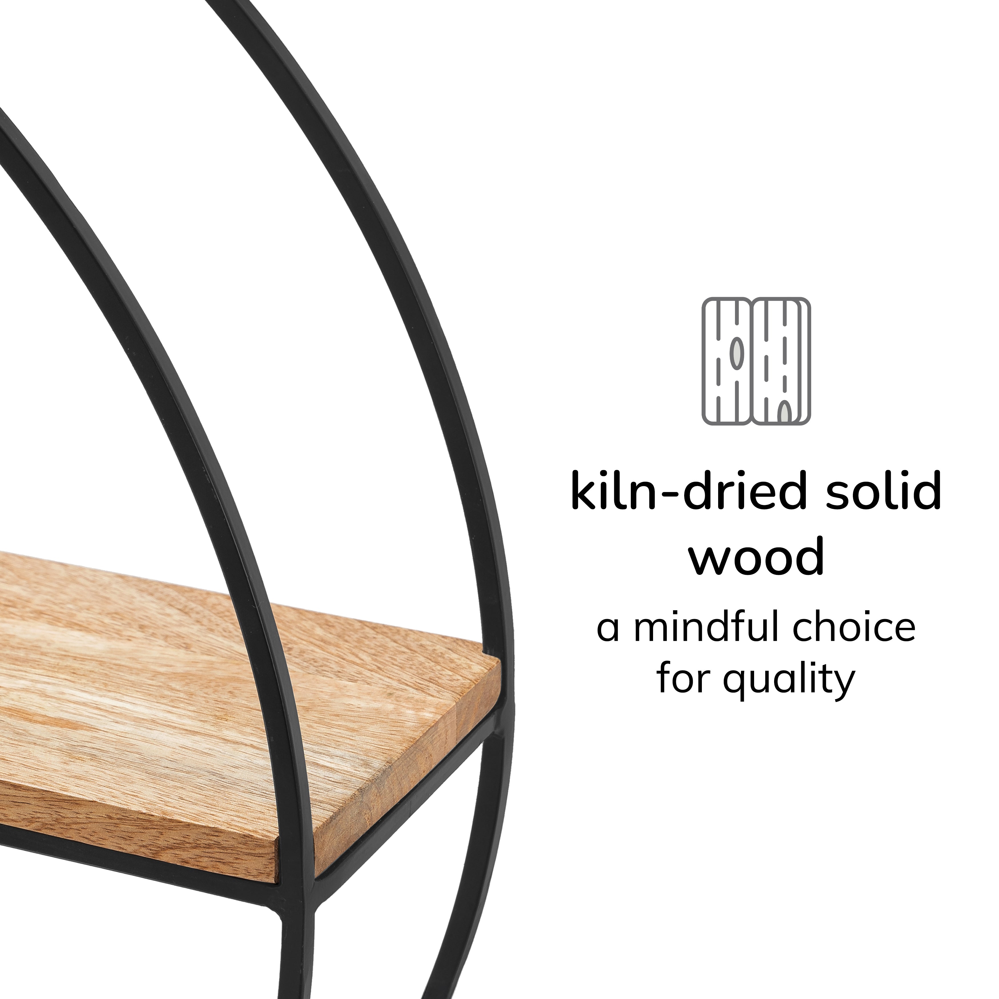 Marly Wall Shelf - Black