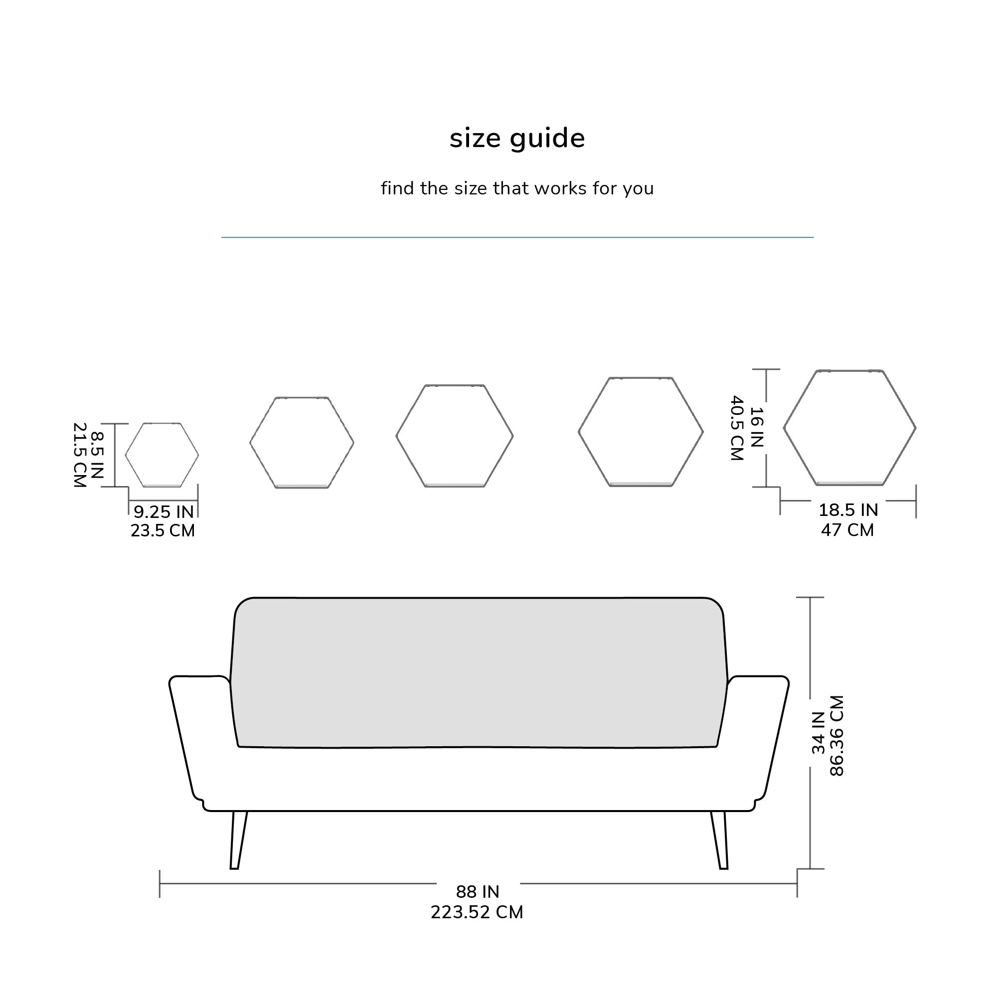 Haverstock Set Of 5 Wall Mounted Shelves - Gold