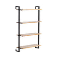 Phantom Wall Mounted Shelf - Natural & Black
