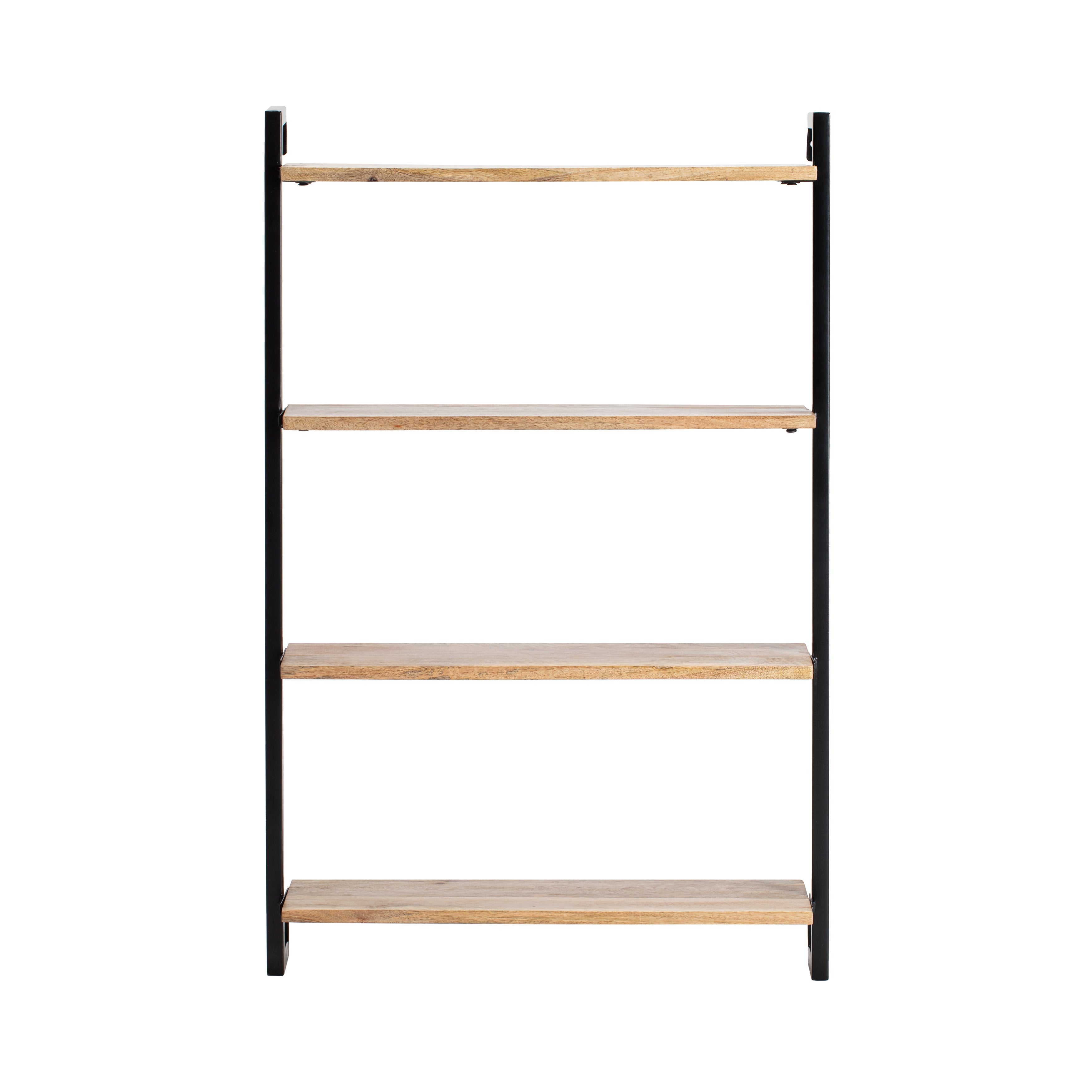 Phantom Wall Mounted Shelf - Natural & Black