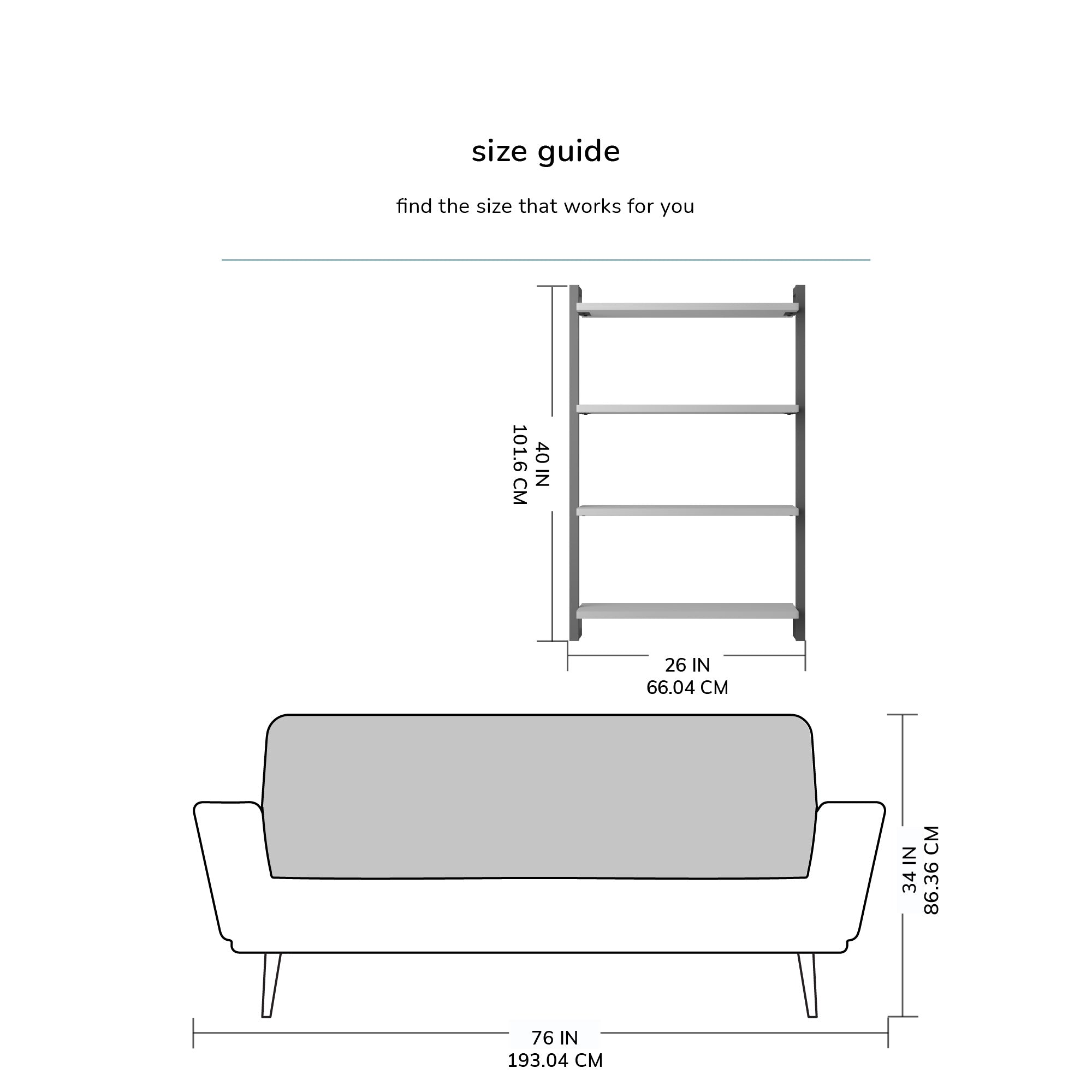 Phantom Wall Mounted Shelf - Natural & Black