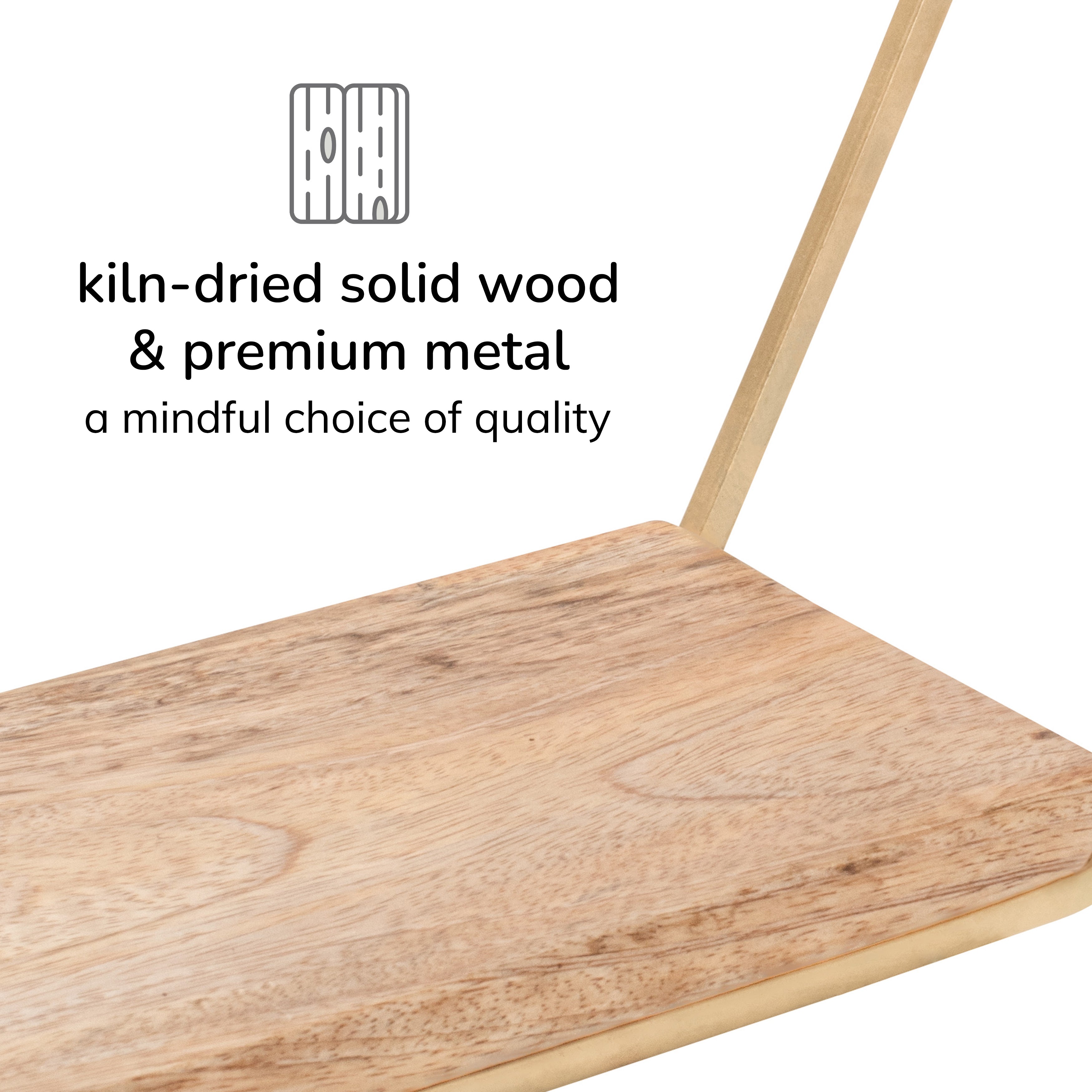 Haverstock Set Of 5 Wall Mounted Shelves - Gold