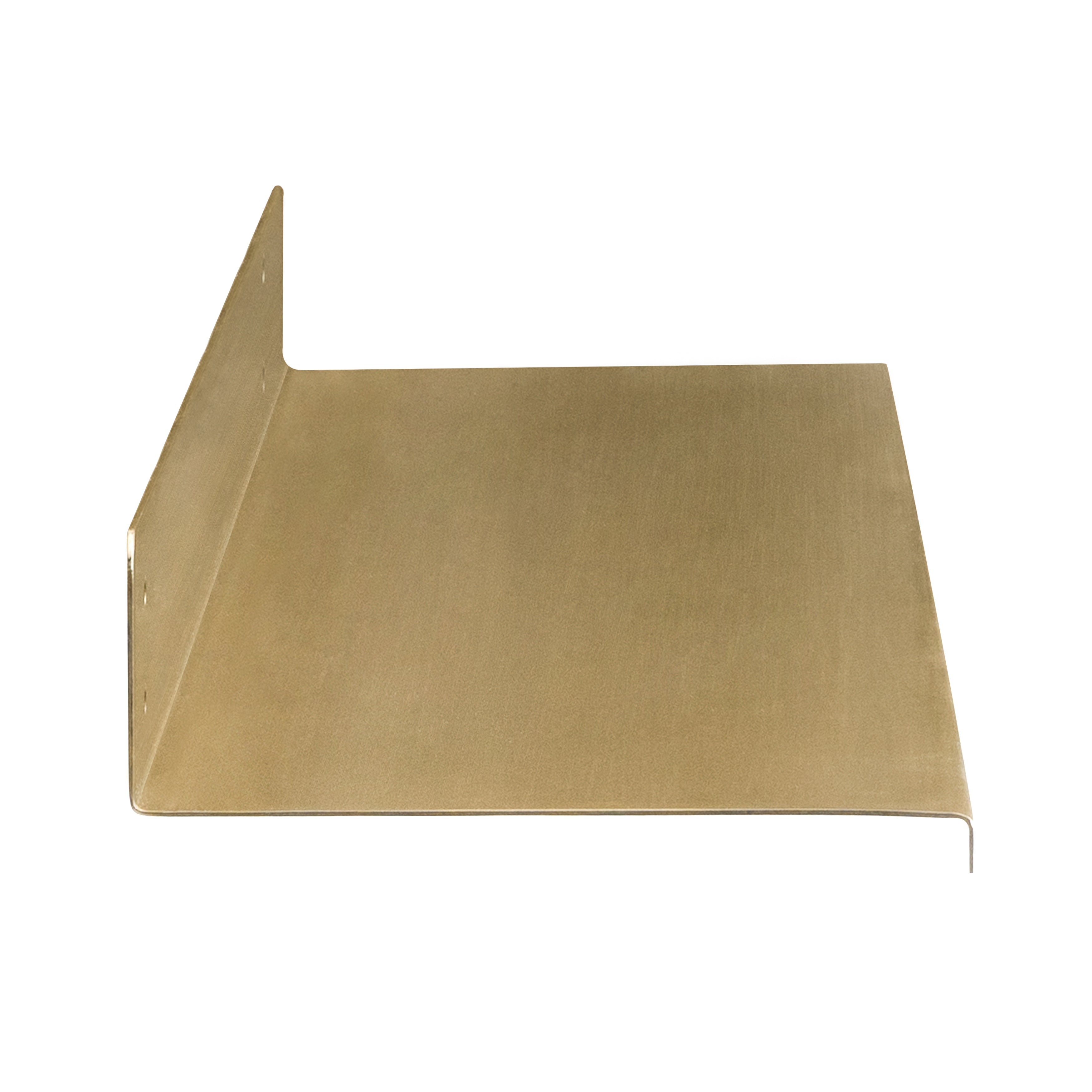 Billy Metal Wall Mounted Gold Shelf - Small