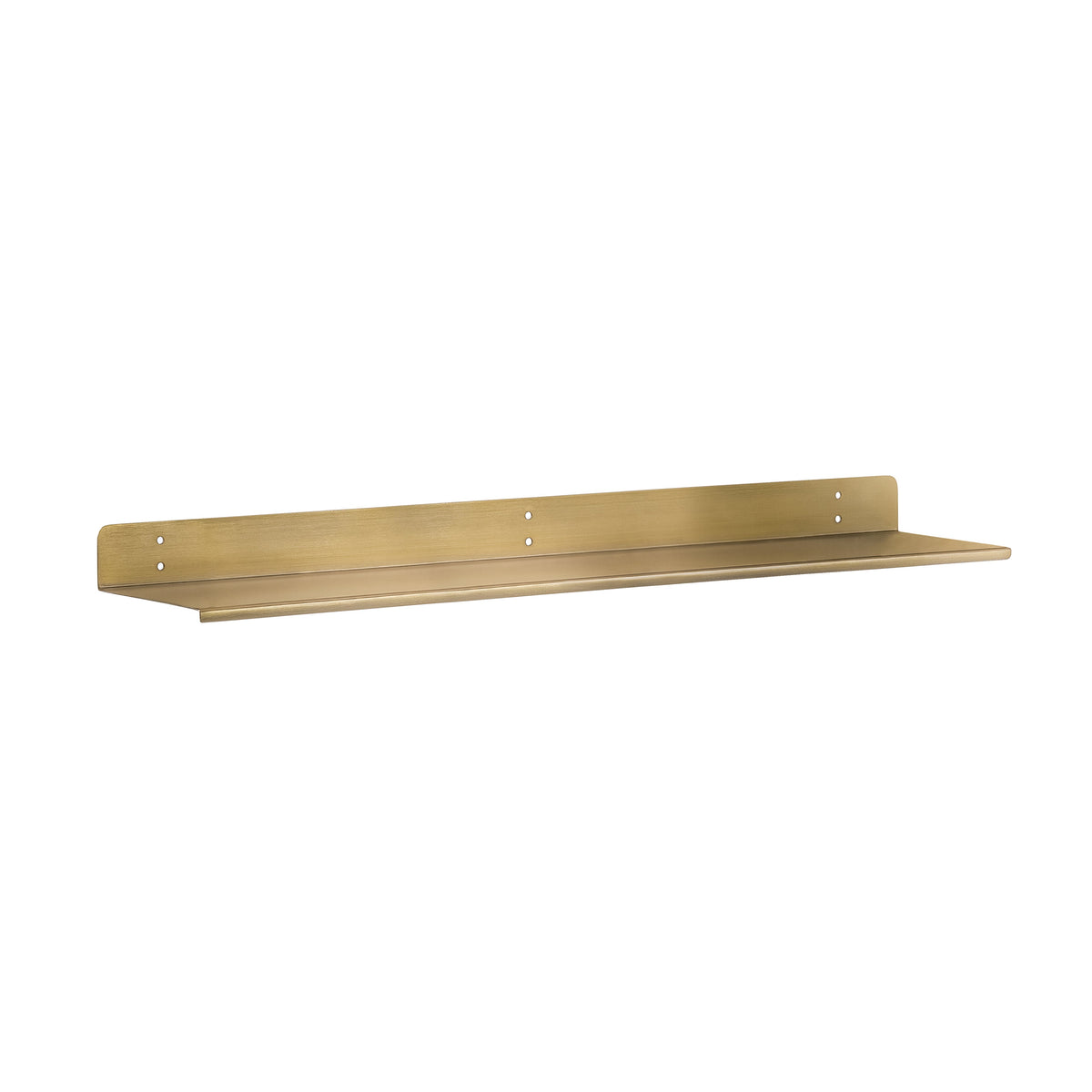 Billy Metal Wall Mounted Gold Shelves - Large