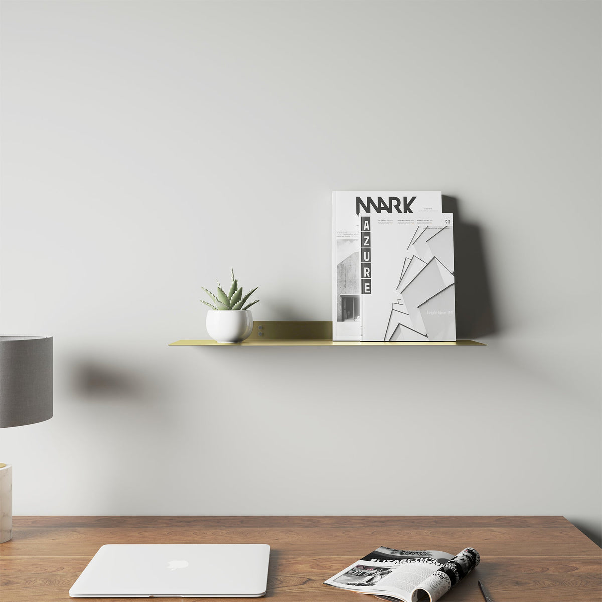 Sammy Metal Gold Shelf - Small