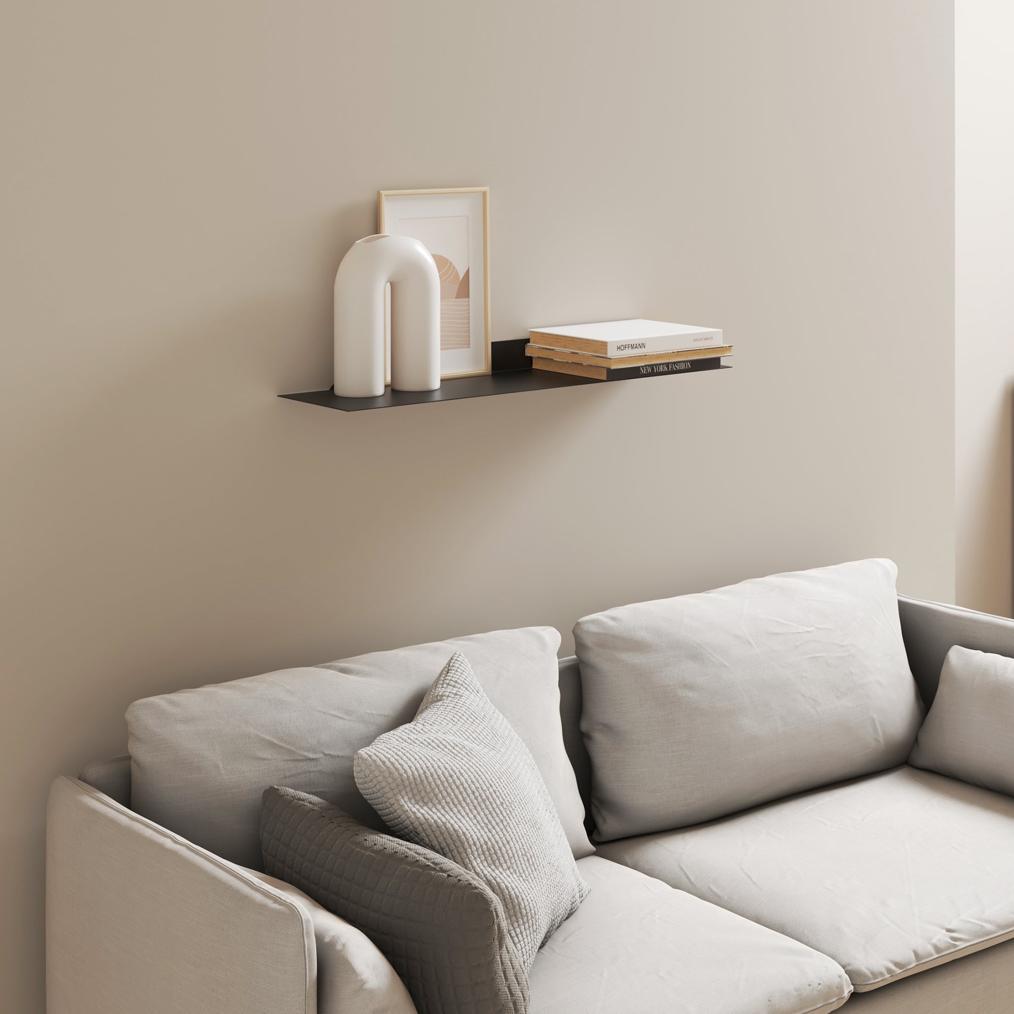 Sammy Metal Black Shelf- Small